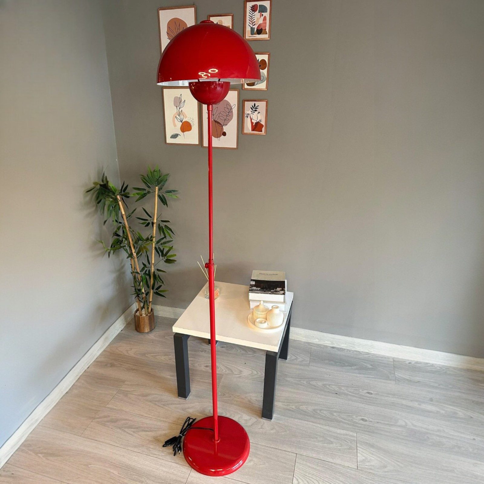 Bamyum Stehlampe Vega Modern Dekorative Metall Stehlampe, ohne Leuchtmittel