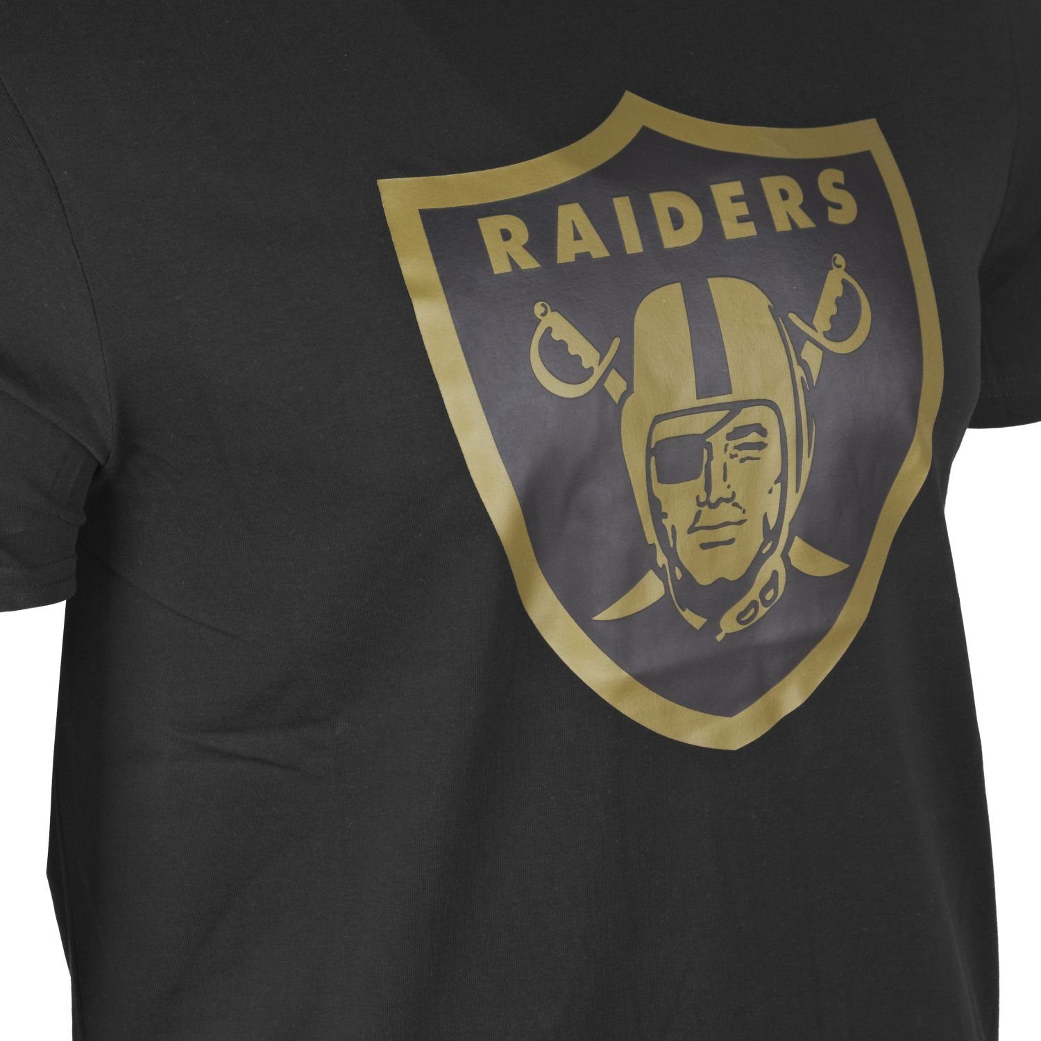 New NFL Raiders Print-Shirt Teams Era Football Oakland