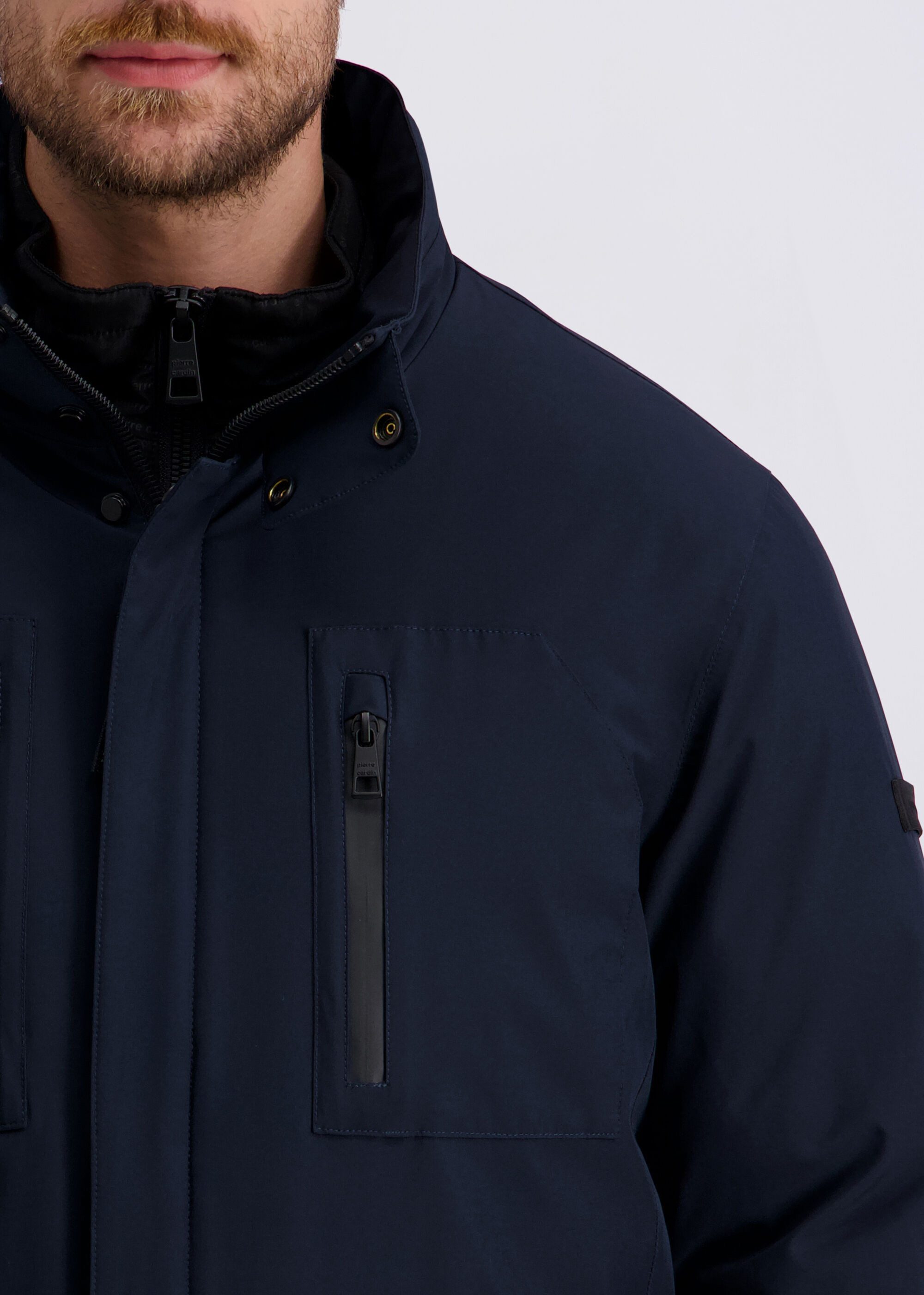 Pierre Cardin Winterjacke (1-St) mit Reißverschluss