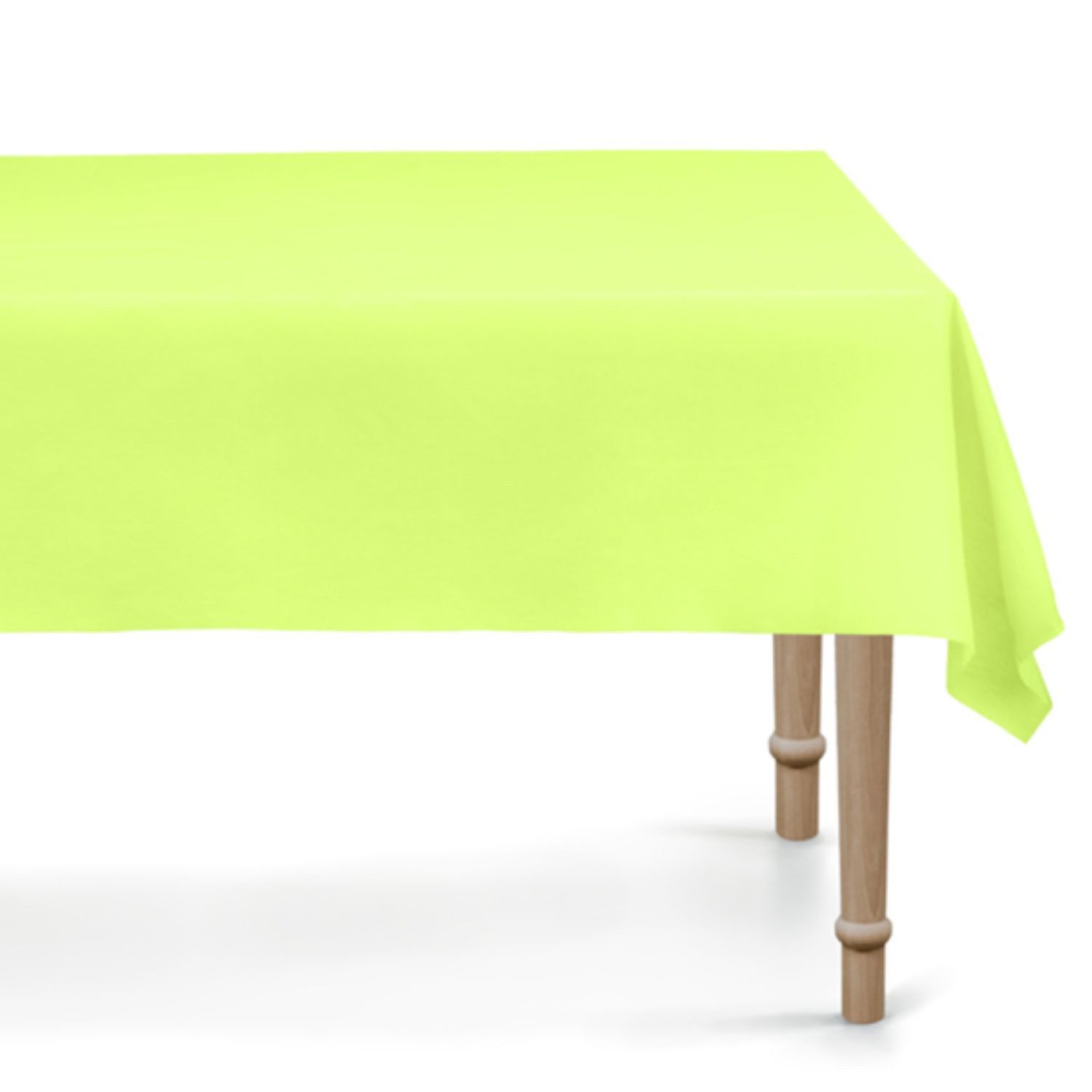partydeco Hängedekoration Tischdecke PVC 137x183 cm, Unifarben