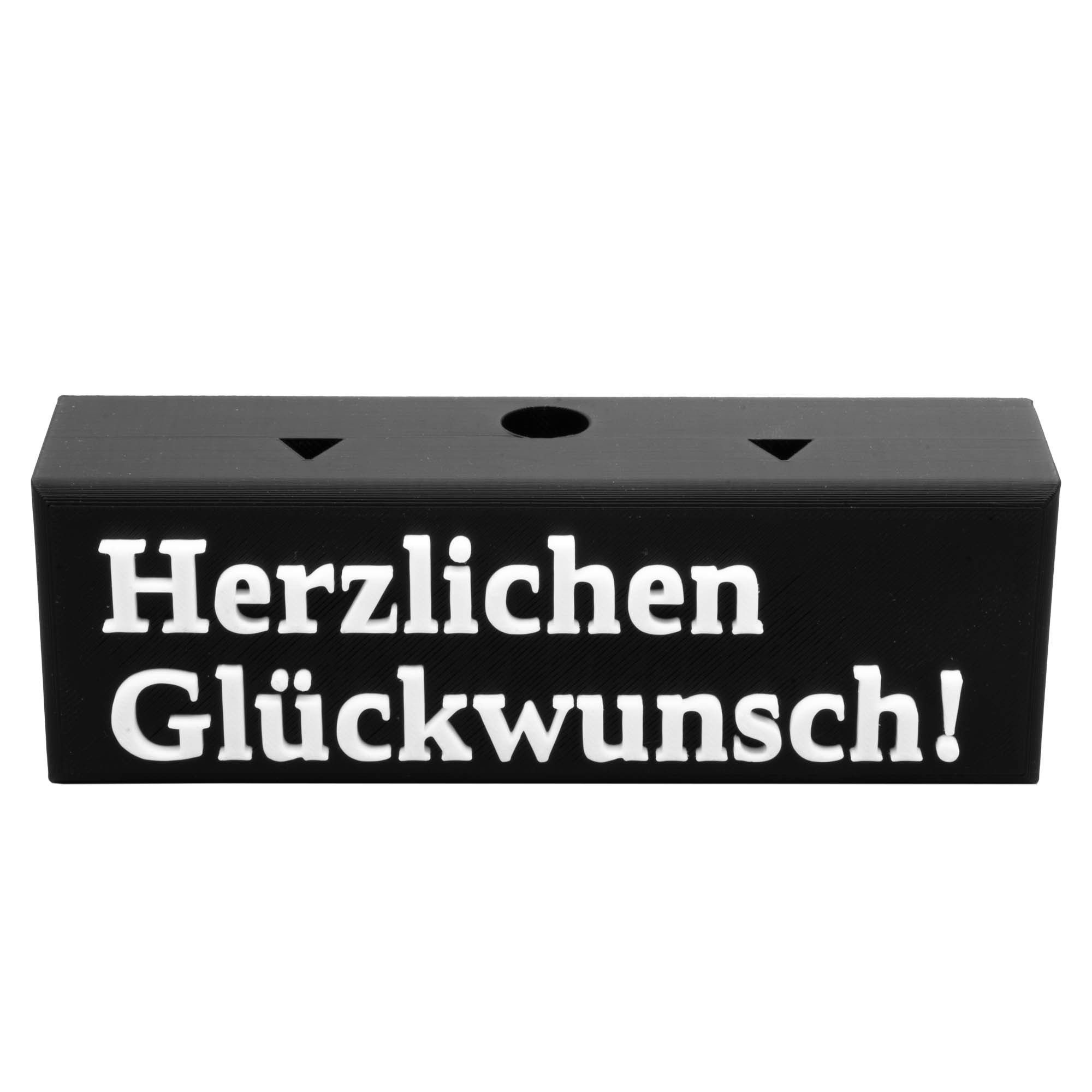 TSB Werk Geschenkbox 10. Geburtstag Geschenk Jubiläum 10 Hochzeit Zehn, Geschenkidee, Zahlenständer