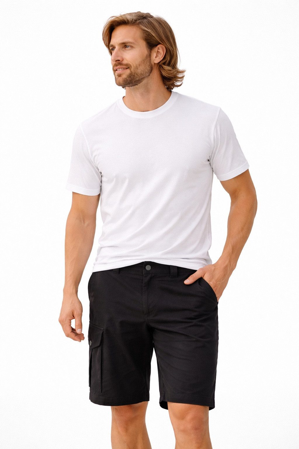 LPO Cargobermudas Hardy Trail Praktische Taschen, elastischer Bund