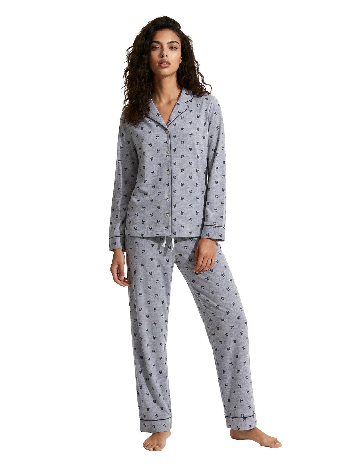 Banii Pyjama Pyjama Set Langarm - Ruby Schleife günstig online kaufen