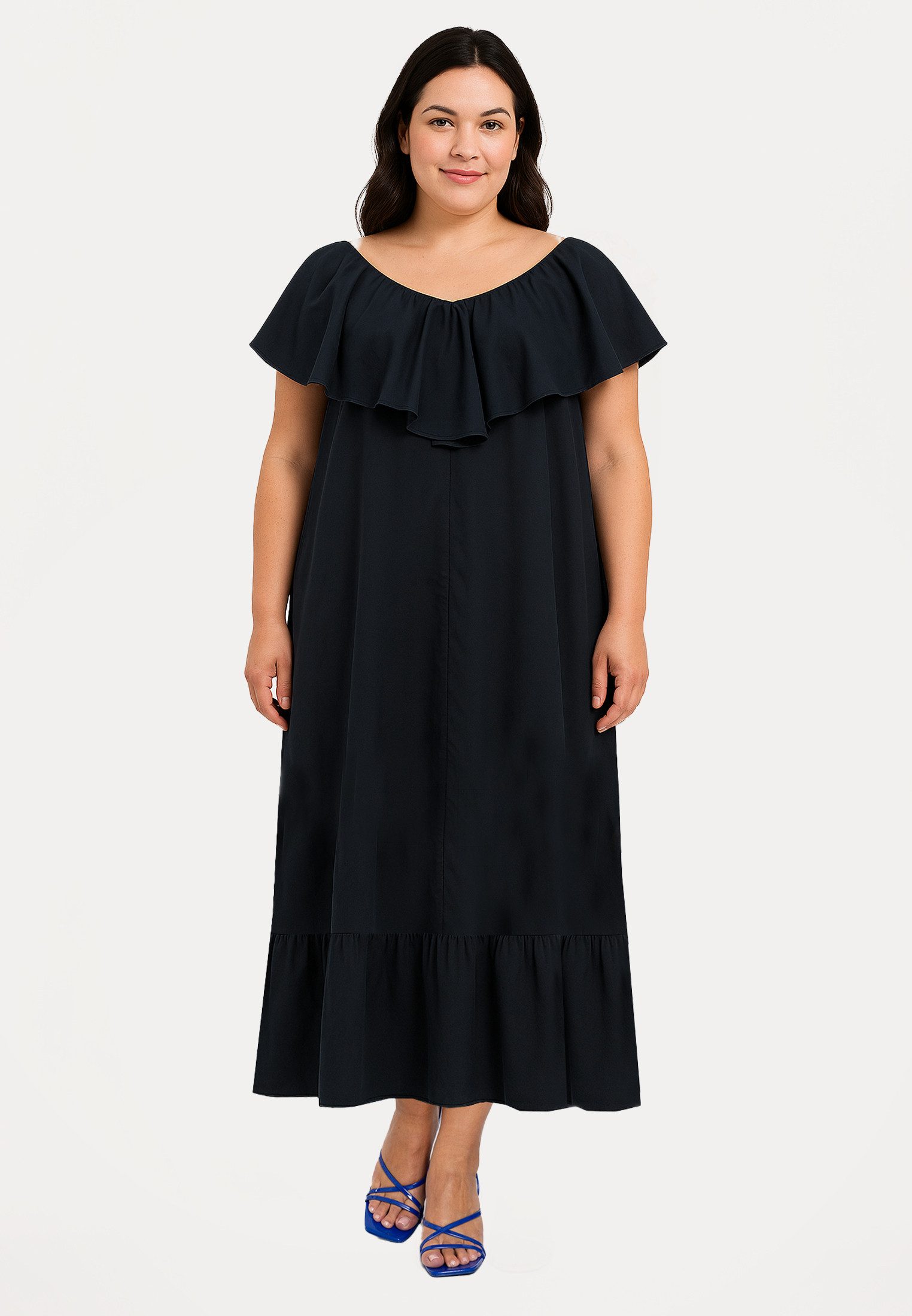 YOEK A-Linien-Kleid Damen Kleid ärmellos günstig online kaufen