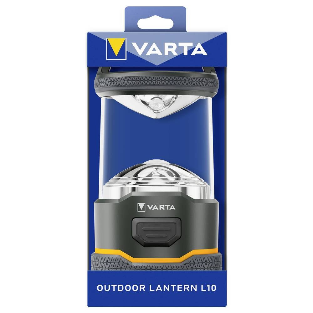 VARTA LED Laterne Outdoor-Sportlaterne L10 4AA ohne Batterien LED Camping-Laterne 170 lm