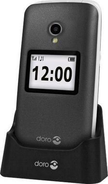 Doro DORO Handy 2424 Klapphandy Seniorenhandy Klapphandy (6,10 cm/2,4 Zoll, 3 MP MP Kamera)