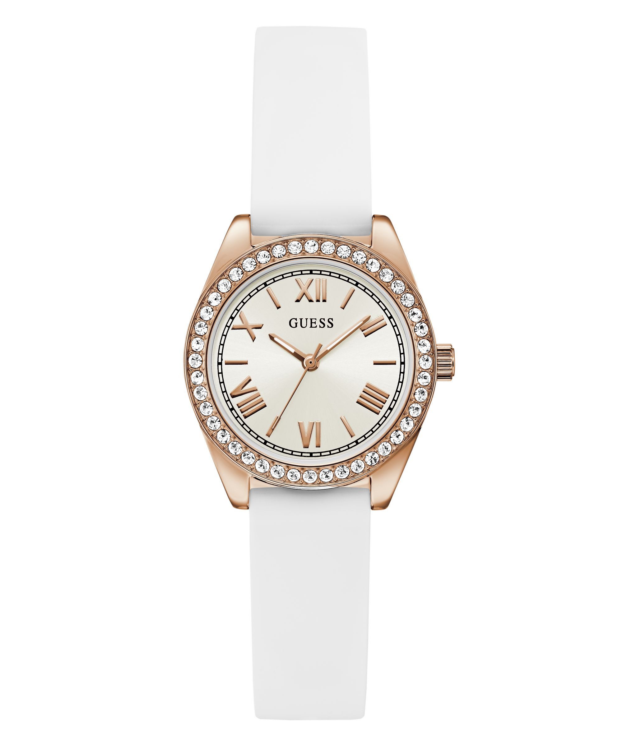 Quarzuhr GUESS-MINI LUNA GLITZ GW1000L3