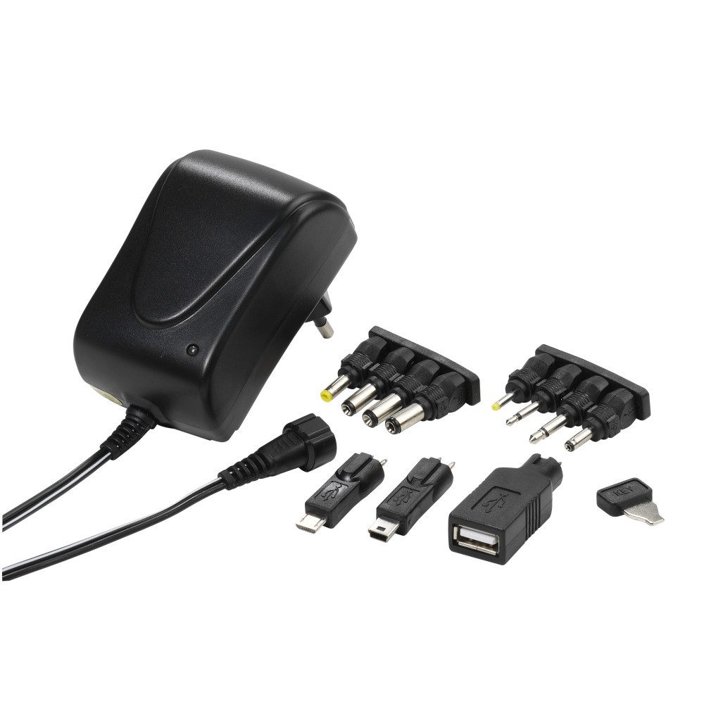 Netzteil für Elektronikgeräte, 3-12V, 2.100mA max. (42171) Universal-Netzteil