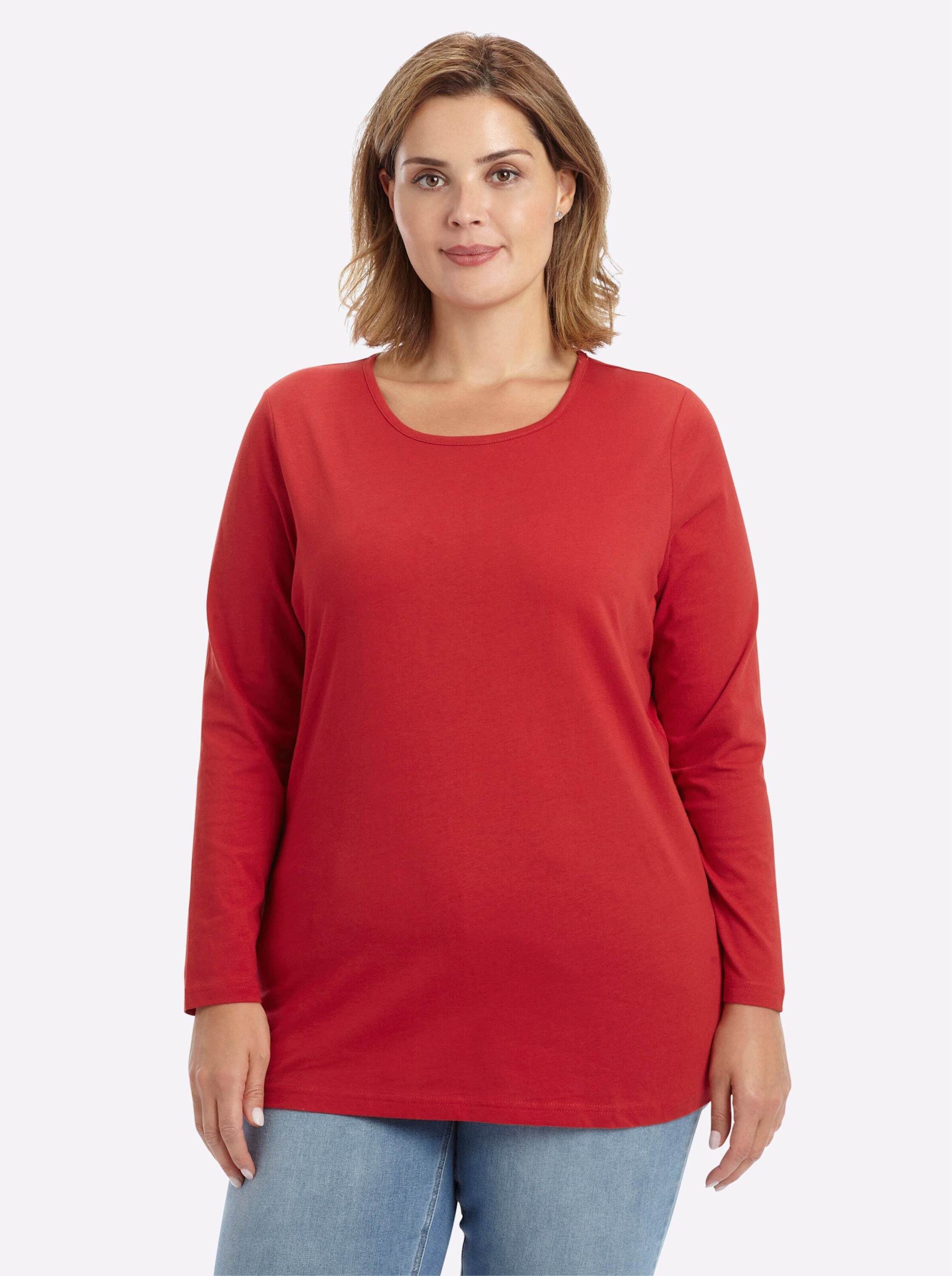 Sieh an! T-Shirt Shirt Langarm