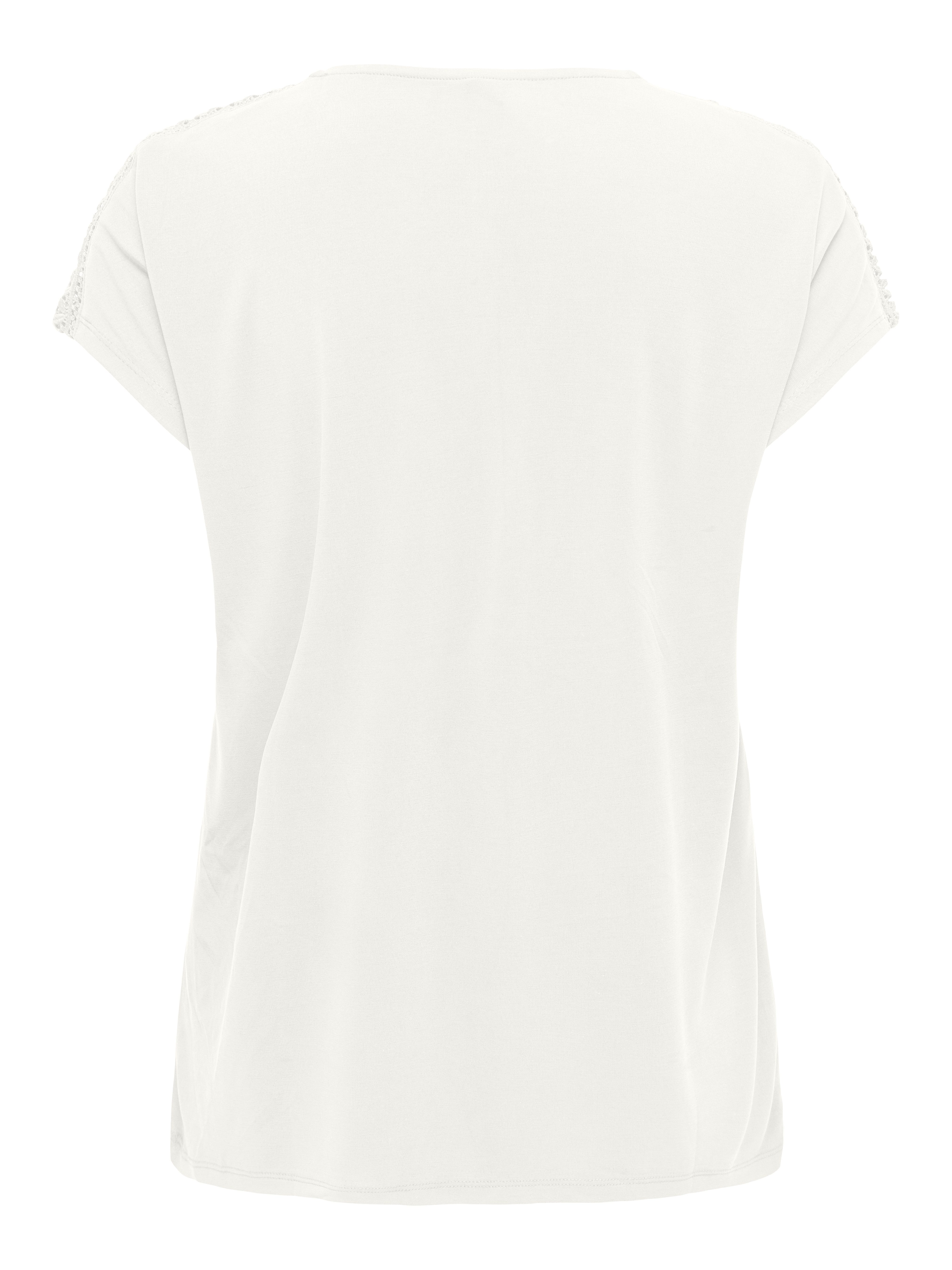 ONLY Kurzarmshirt ONLFREE LIFE CAPSLEEVE LACE günstig online kaufen
