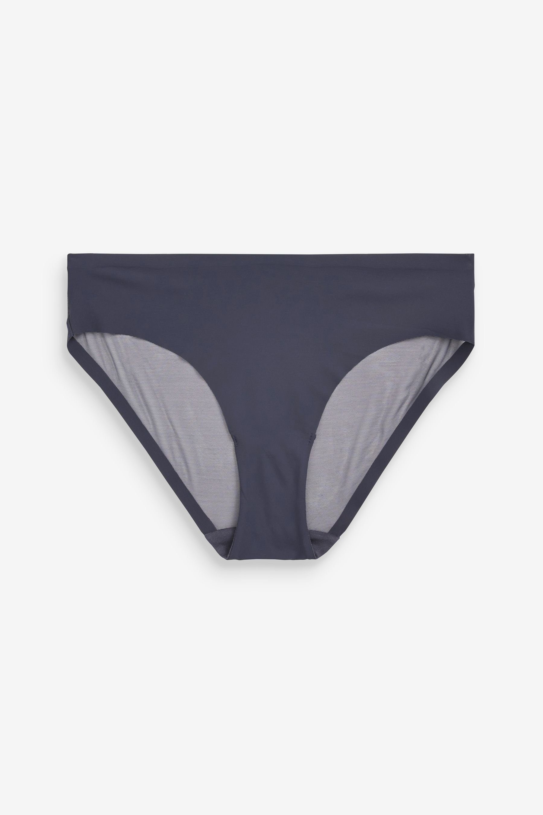 Next Brasilslip Nahtloser Slip aus gebondetem Netzstoff – Rioslip (1-St) Navy Blue