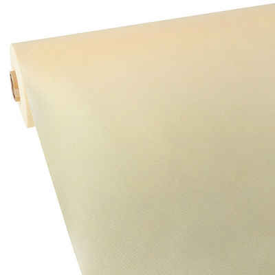 Starpak Tischdecke 3 Stück Vlies Tischdecke, creme soft selection 40 x 1,18 m