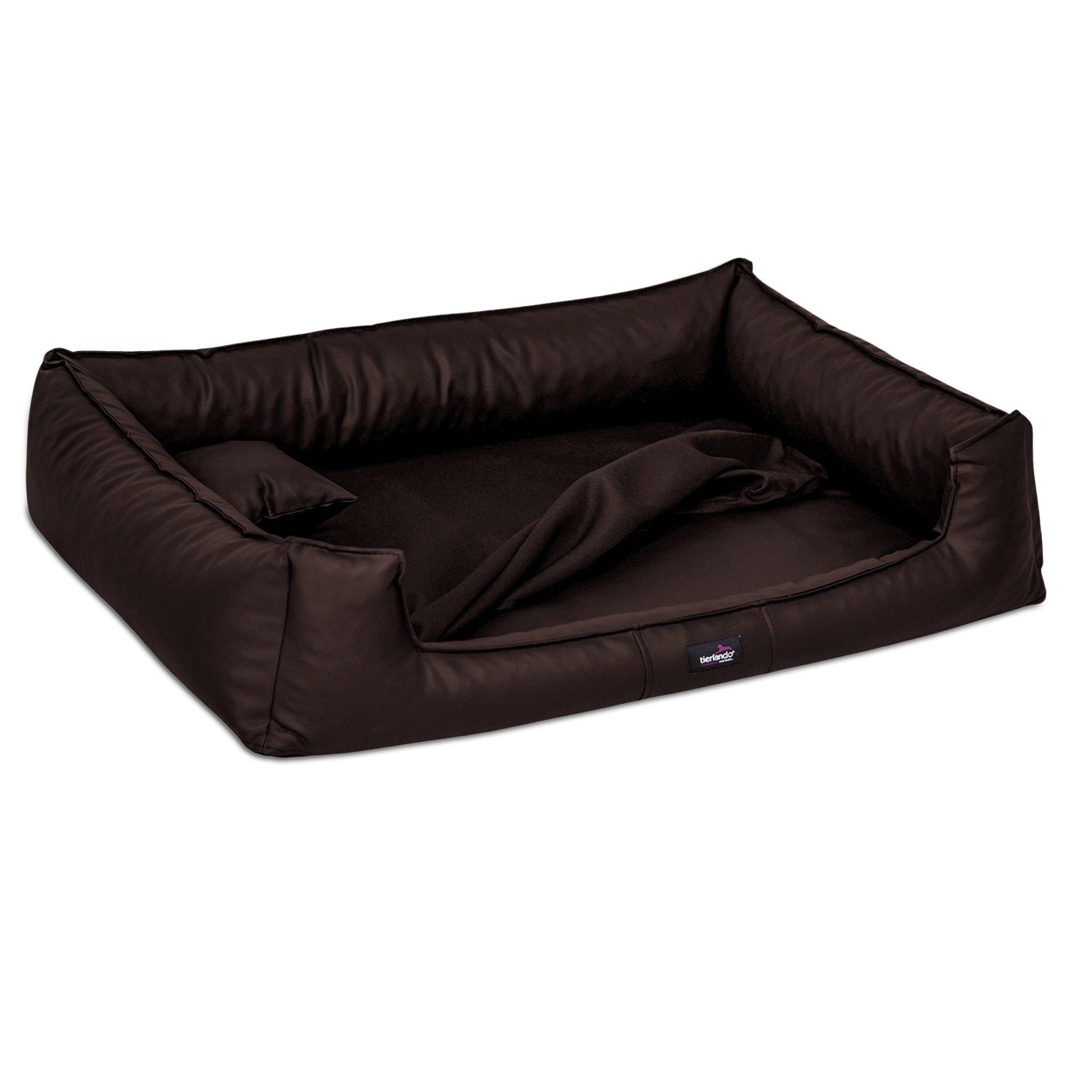 tierlando® Tierbett Orthopädisches Hundebett GOOFY Kunstleder, günstig online kaufen