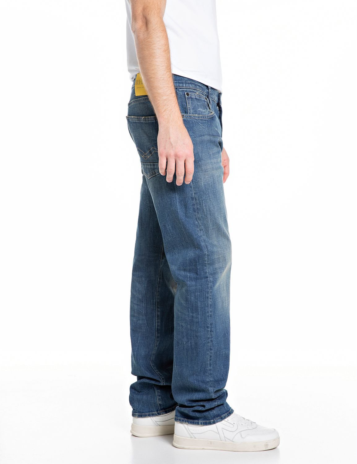Replay Straight-Jeans Aideen im 5-Pocket-Stil – Bild 3 von 3