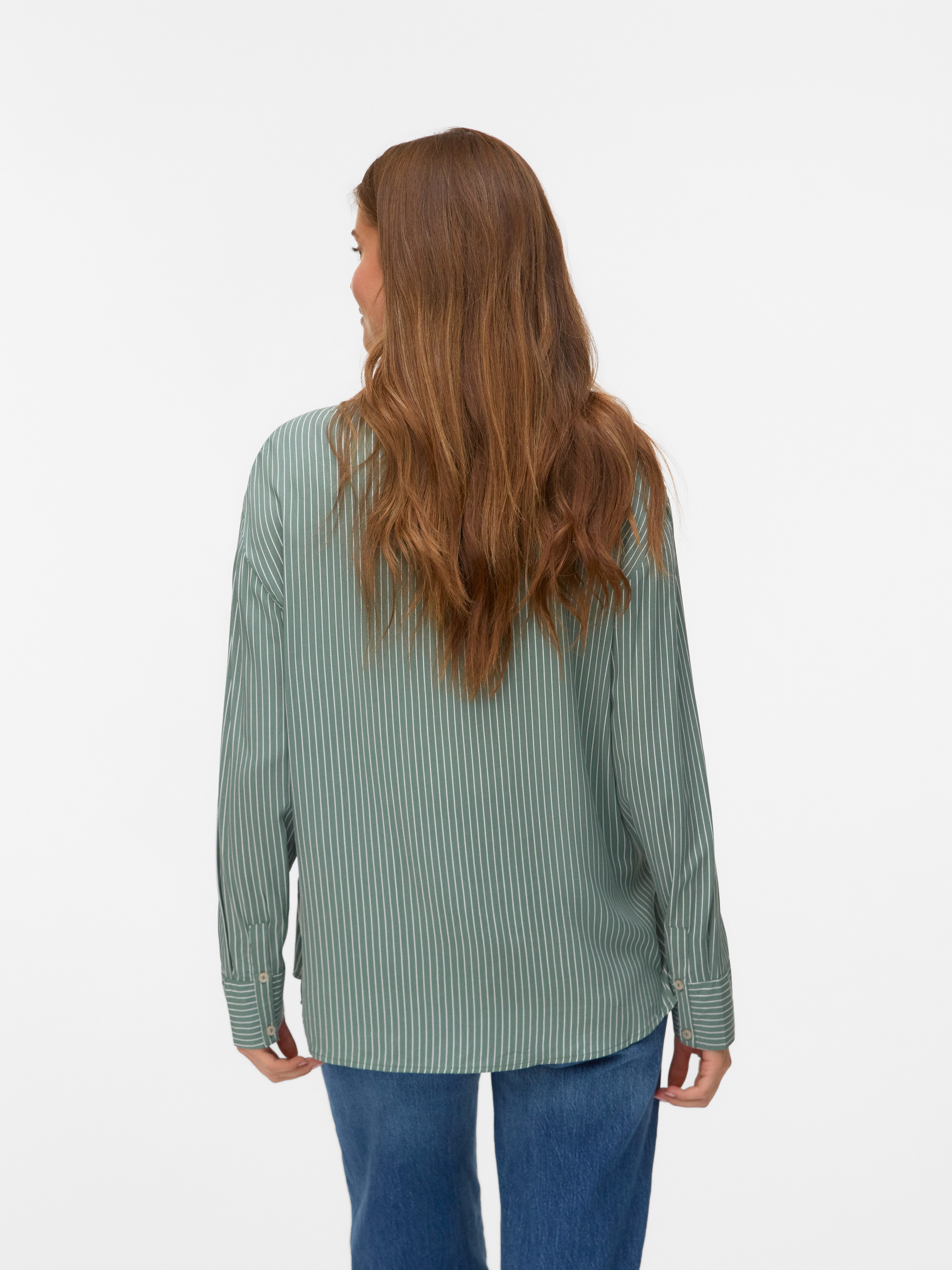 Vero Moda Langarmbluse VMALICE LS SHIRT WVN GA NOOS günstig online kaufen