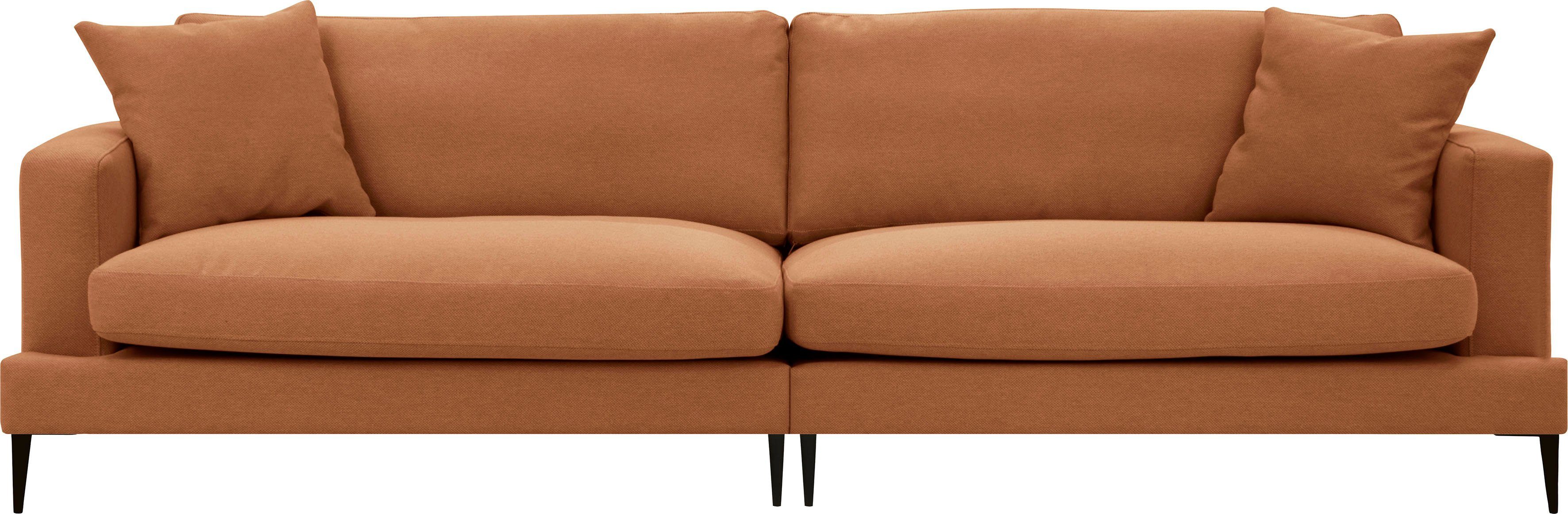 Leonique Big-Sofa "Cozy elegantes Designsofa, Maße B/T/H: 252/97/80 cm", mi günstig online kaufen
