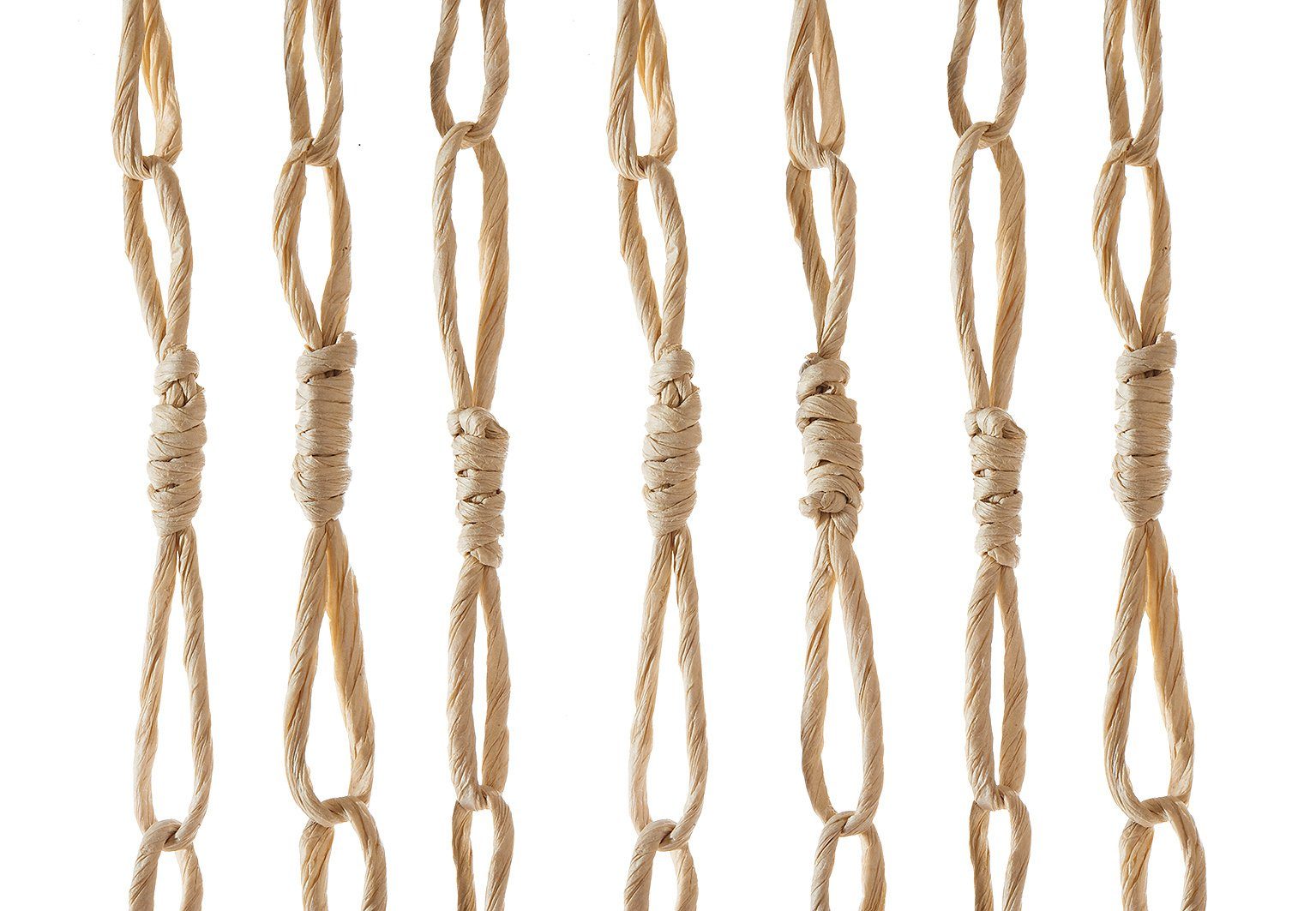 Kobolo Türvorhang Vorhang CIRCLES Papier beige günstig online kaufen