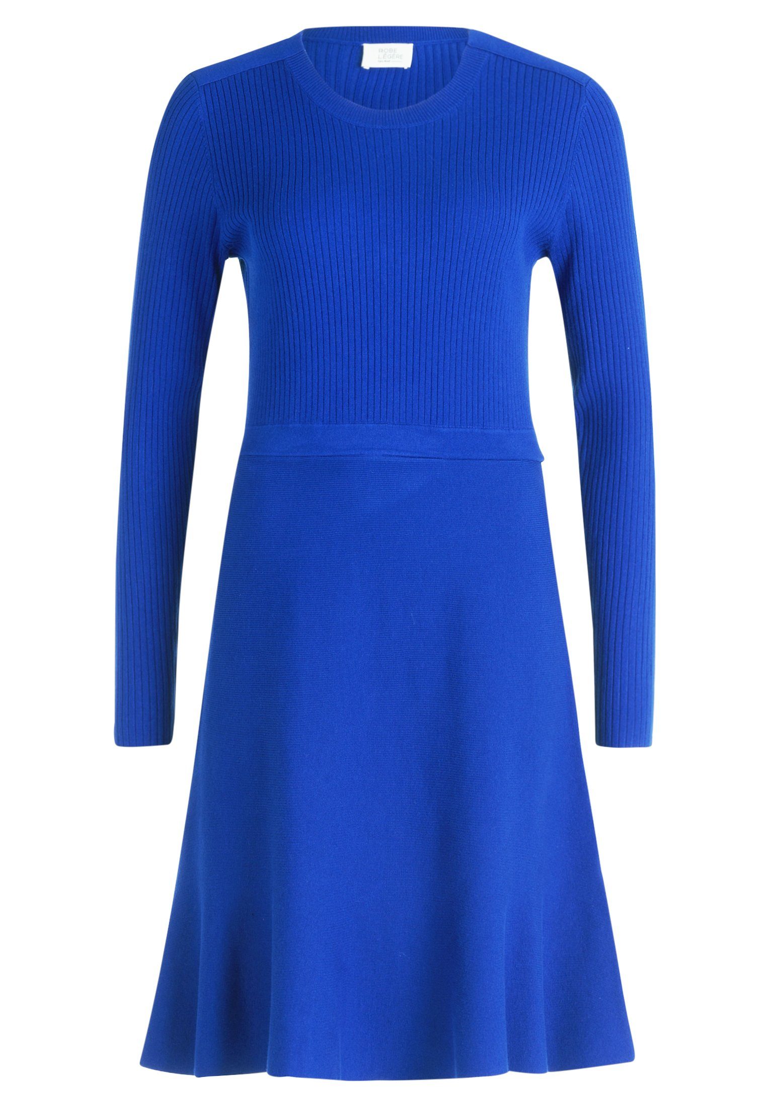 Mont mit Vera Jewel Blue Minikleid Strickdetails (1-tlg)