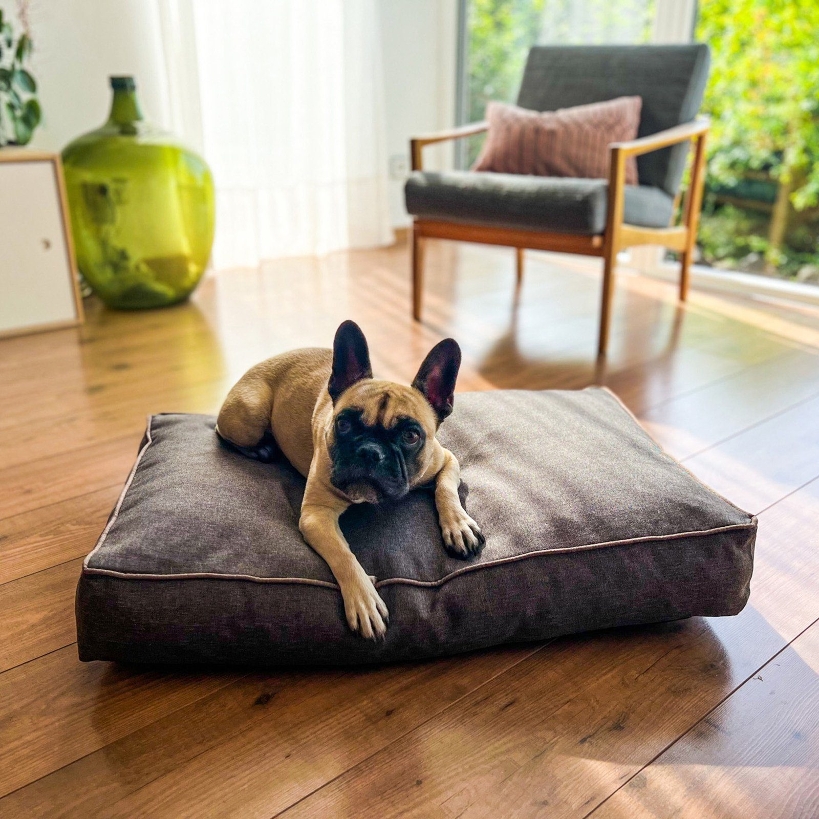 Aumüller Tierkissen Hundekissen Basic Line, Braun, 117 cm