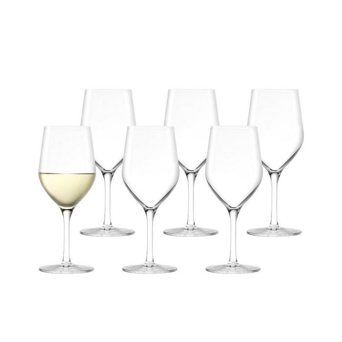 Stölzle Weißweinglas ULTRA Weißweinkelche 375 ml 6er Set Glas
