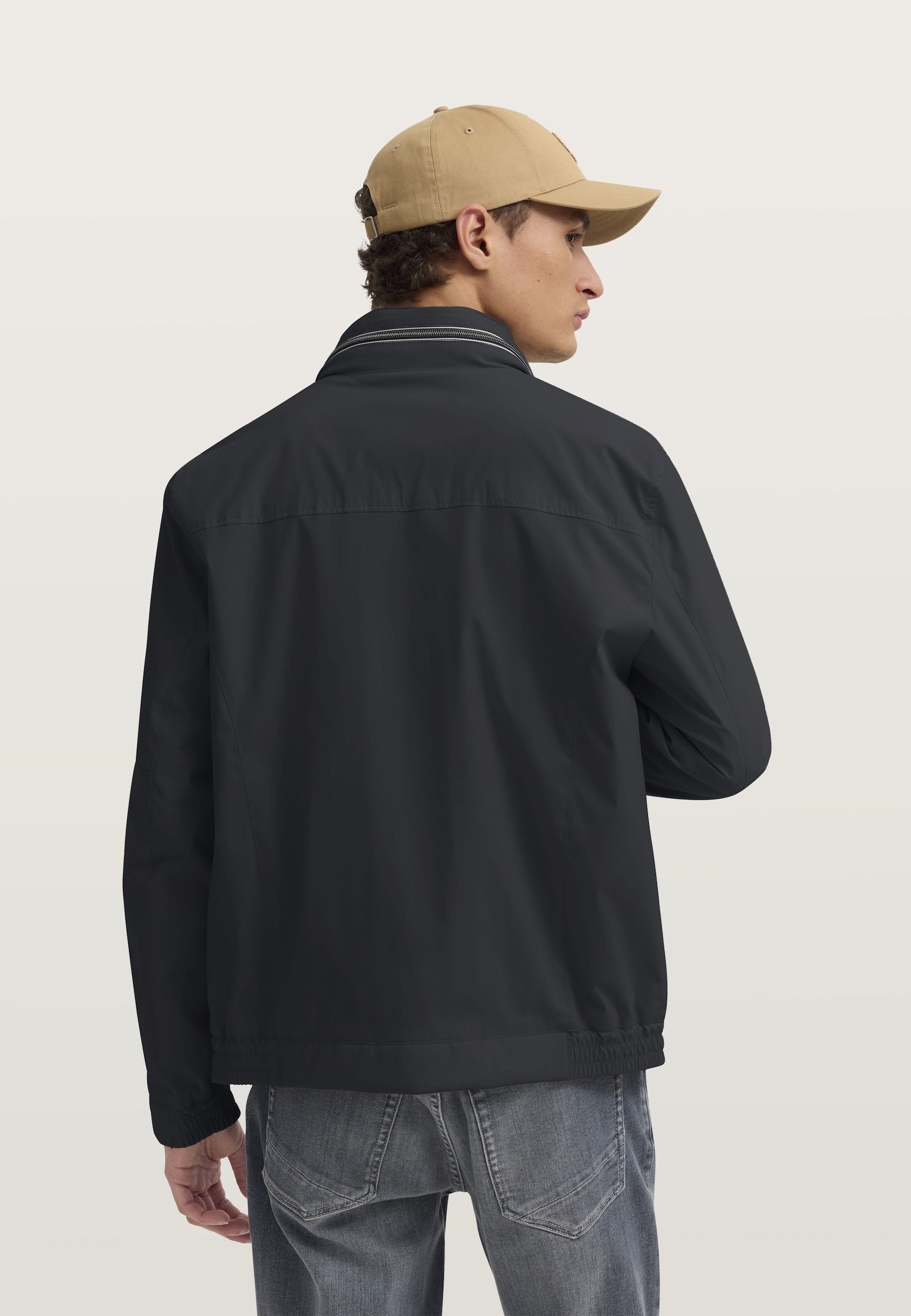 bugatti Blouson DynamicSeries Regular Fit wasserabweisend mit Kapuze