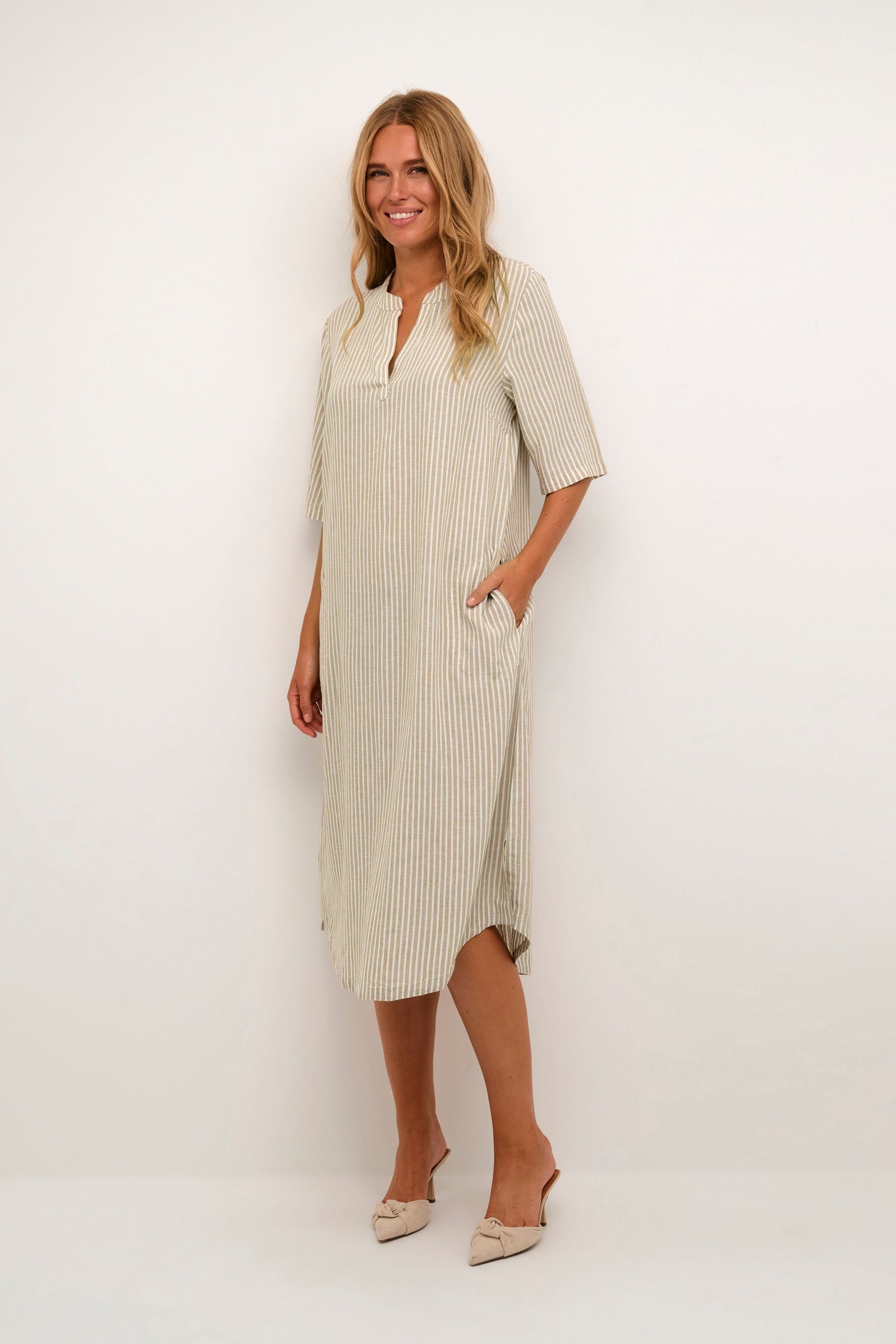 KAFFE Blusenkleid Kleid KAmilia