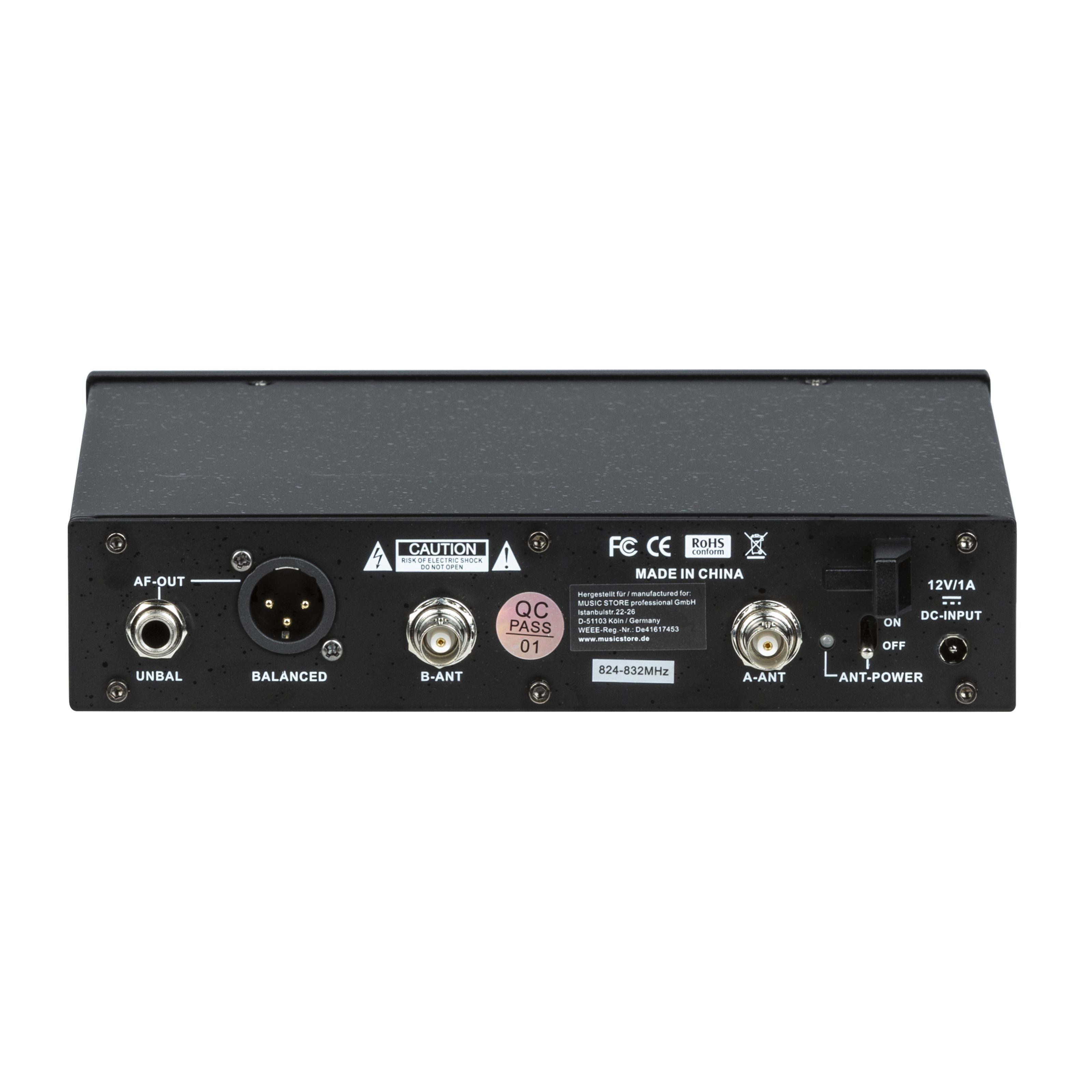 FAME Mikrofon, MS-G3 Solo "MIC" C 826-832 MHz - Sendeanlagen Set