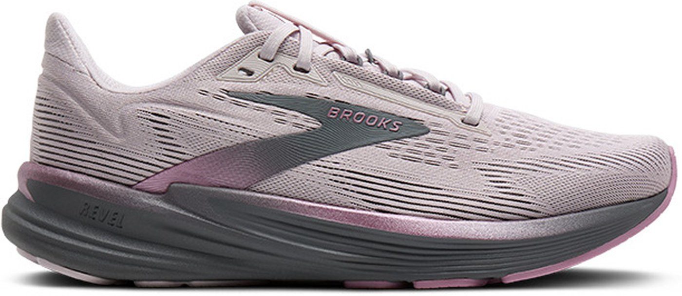 Brooks Revel 8 Mauve/Ebony/Pink Laufschuh