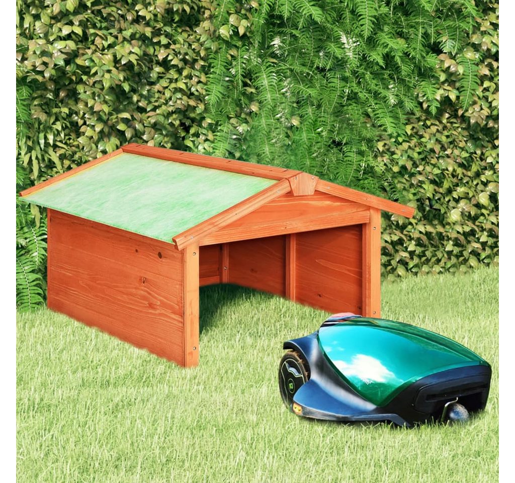 vidaXL Mähroboter-Garage, Roboter-Rasenmäher Garage 72x87x50 cm Massivholz Tanne vidaXL Mähroboter-Garage, Roboter-Rasenmäher Garage 72x87x50 cm Massivholz Tanne