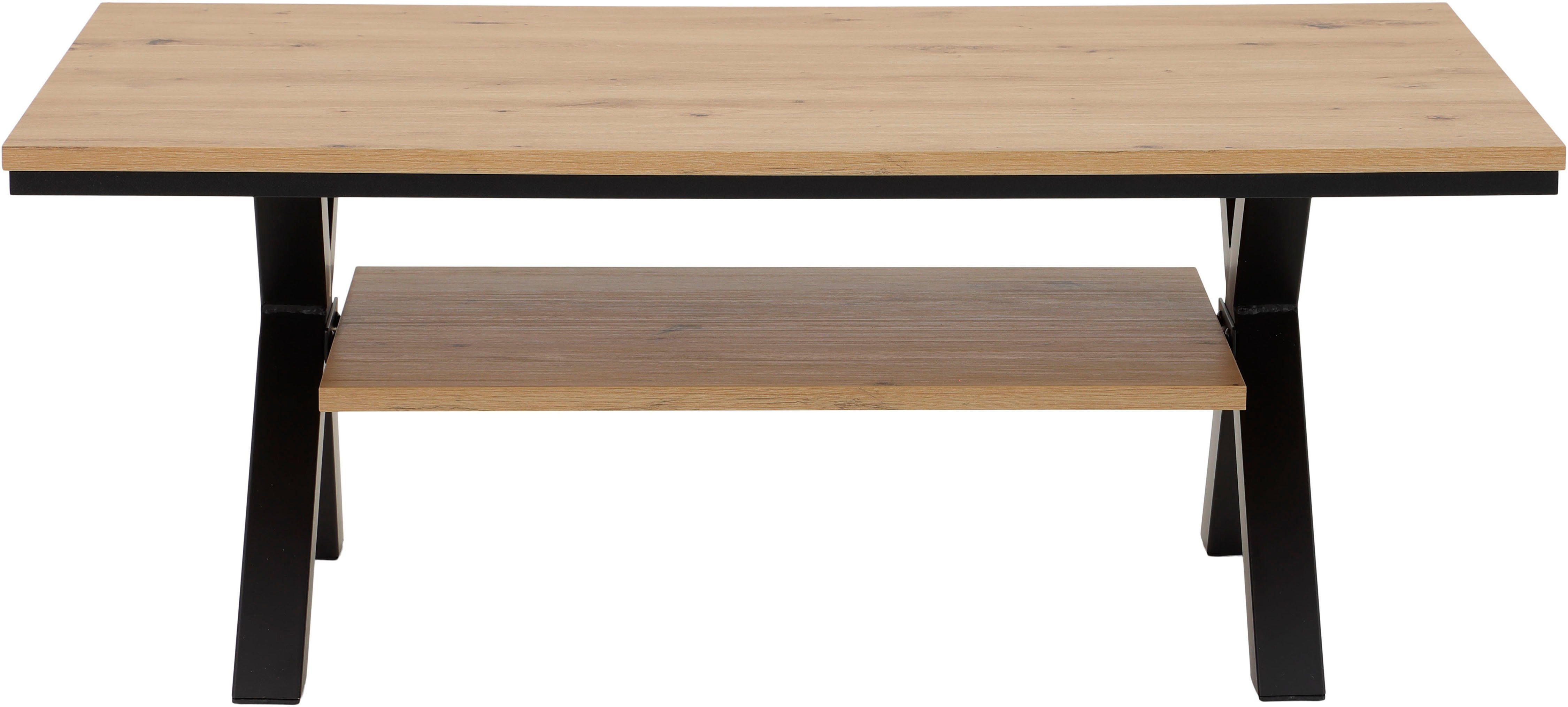 HELA Couchtisch MATS (1-St), großer Ablageboden