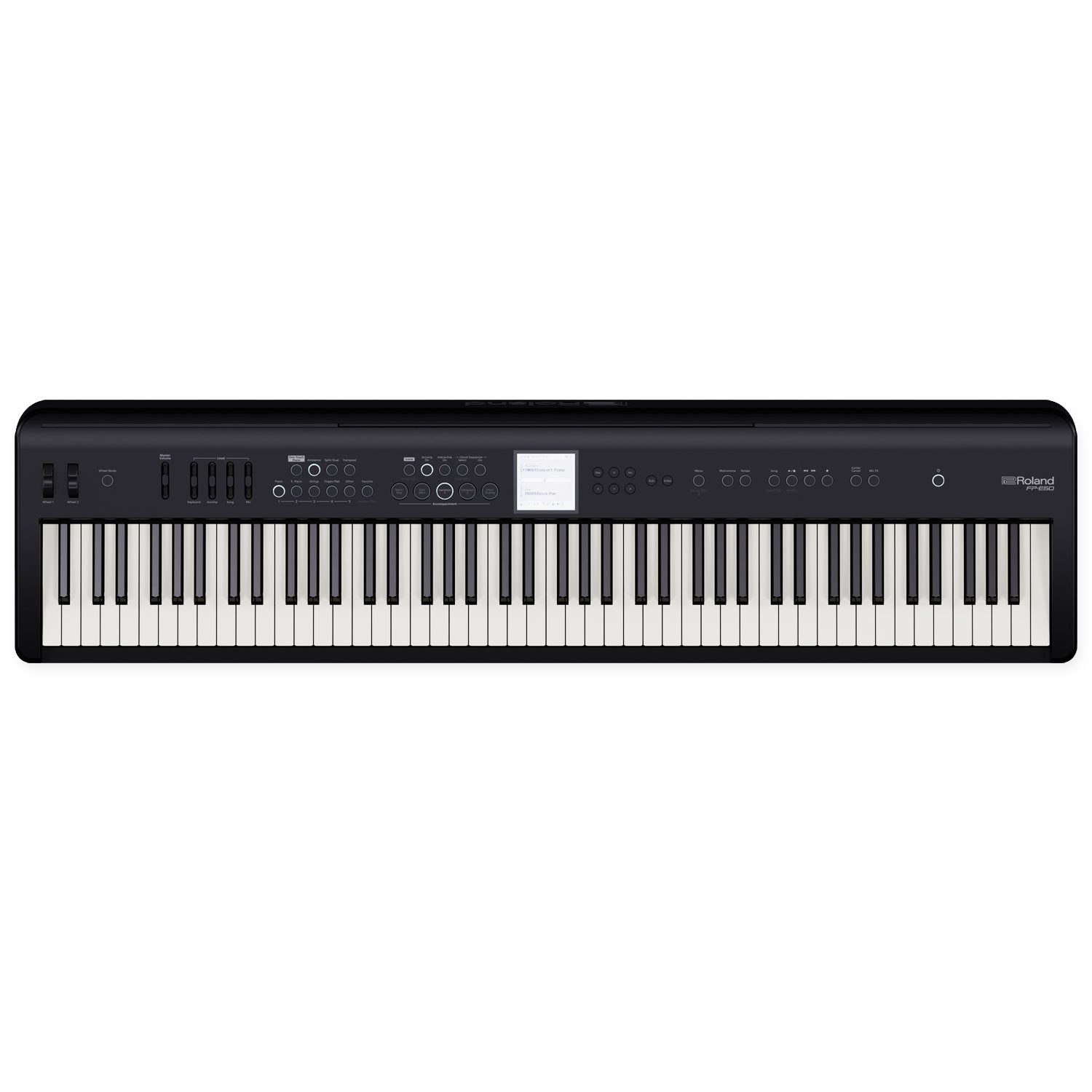 Roland Audio Stage-Piano Roland Keyboard FP-E50 Stage Piano (Digital Piano, Digital Piano mit Bluetooth Konnektivität), Digital Piano mit Bluetooth Konnektivität