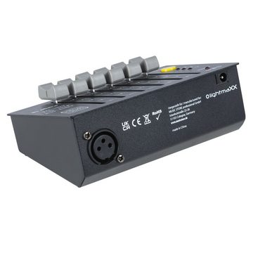 lightmaXX Mischpult, (DMX Controller Forge 18, Kompakter 18-Kanal Controller, Ideal für kleine Licht-Setups, Steuerungen für Licht, DMX Lichtsteuerungen), DMX Controller Forge 18, Kompakter DMX Controller, 18-Kanal