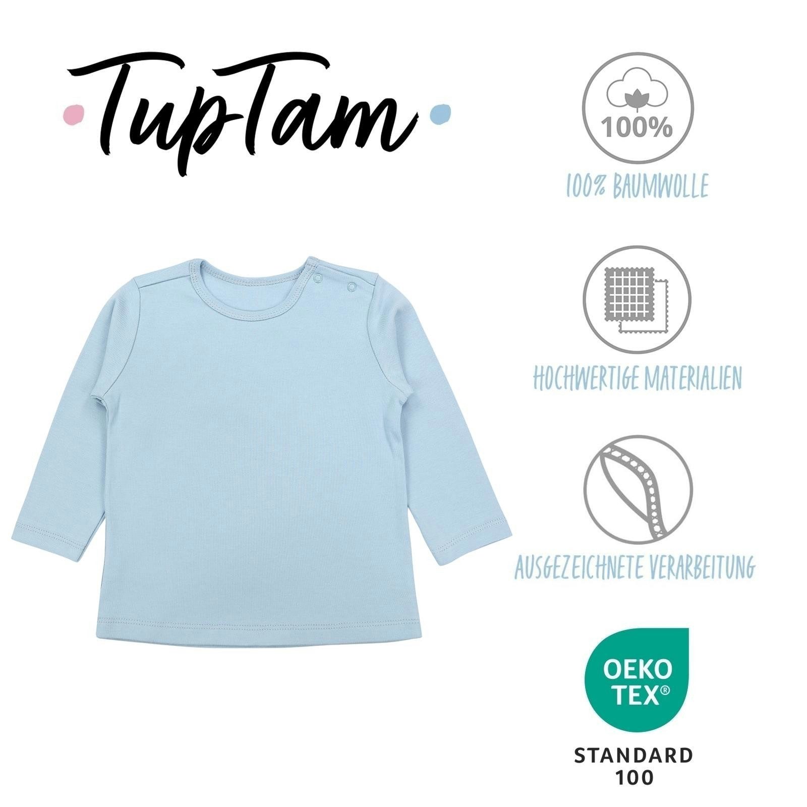 TupTam Langarmshirt TupTam Baby Jungen Langarmshirt 5er Pack – Bild 2 von 5