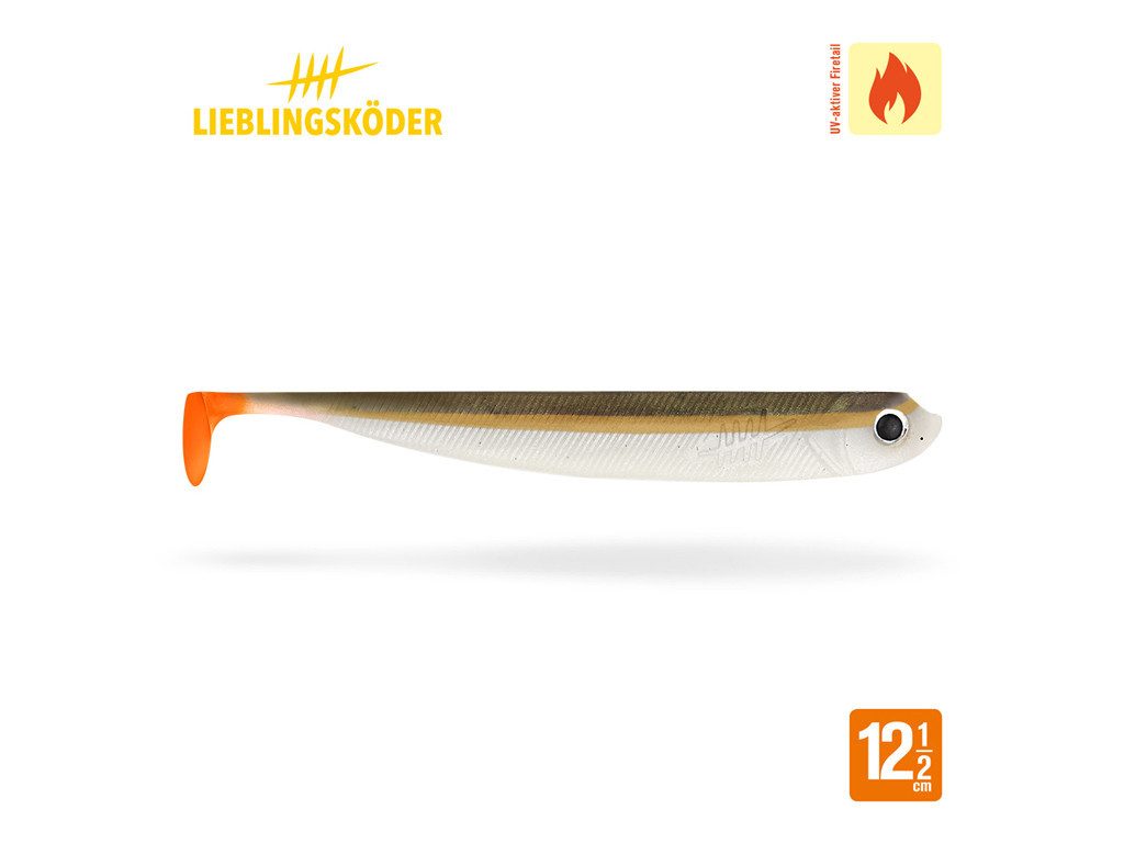 Lieblingsköder Kunstköder Lieblingsköder - 12,5 cm Sonderfarben-Set, (Sonderfarben-Set 12,5 cm, 1-St. SpinMad Originals 15 Farben), Effektiver Lauf, Exzellente Verarbeitung