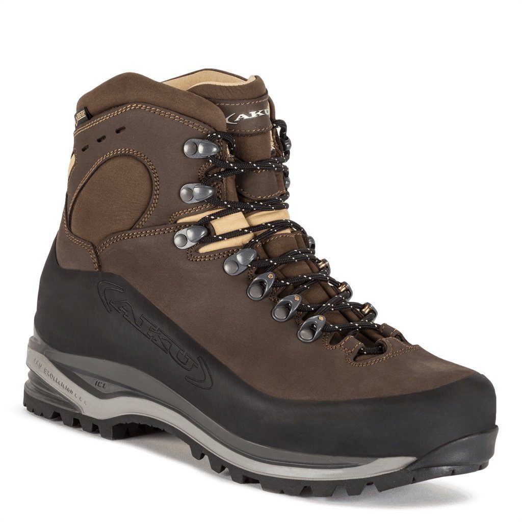 AKU Superalp GTX (Trekking, Nubukleder, wasserdicht, Made in Italy) braun Wanderschuh