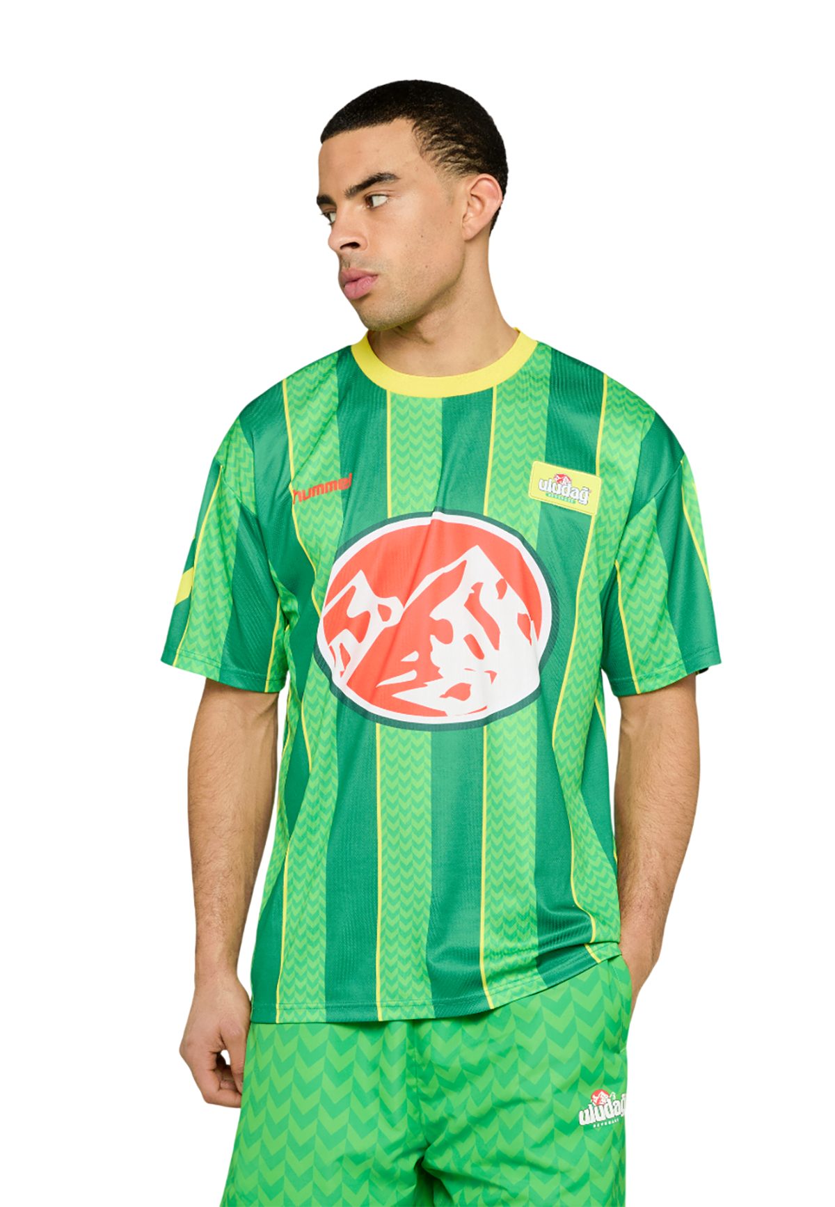 hummel T-Shirt Uludag (kein Set) Allover-Print