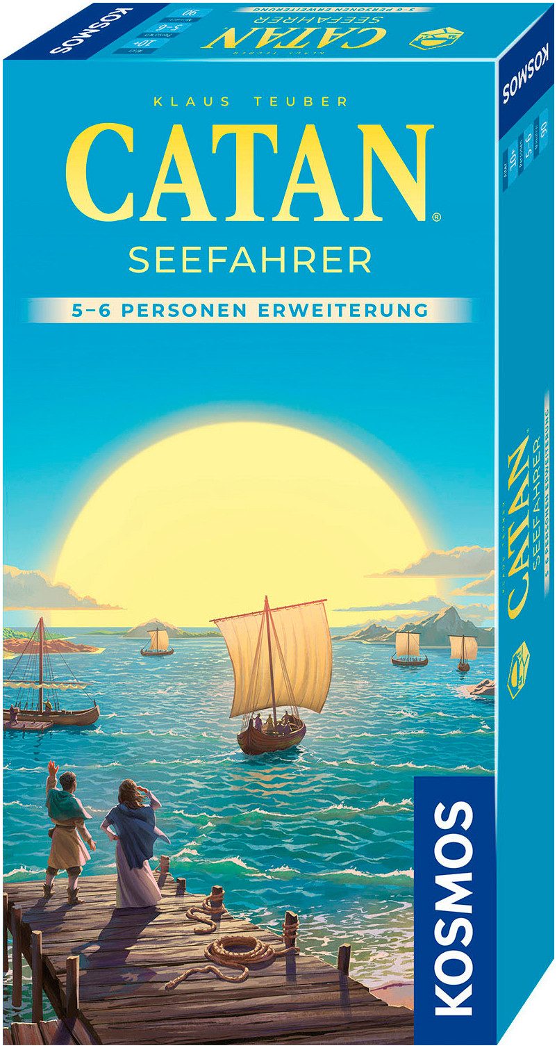 Kosmos Spiel CATAN Seefahrer, Strategiespiel, Made in Germany