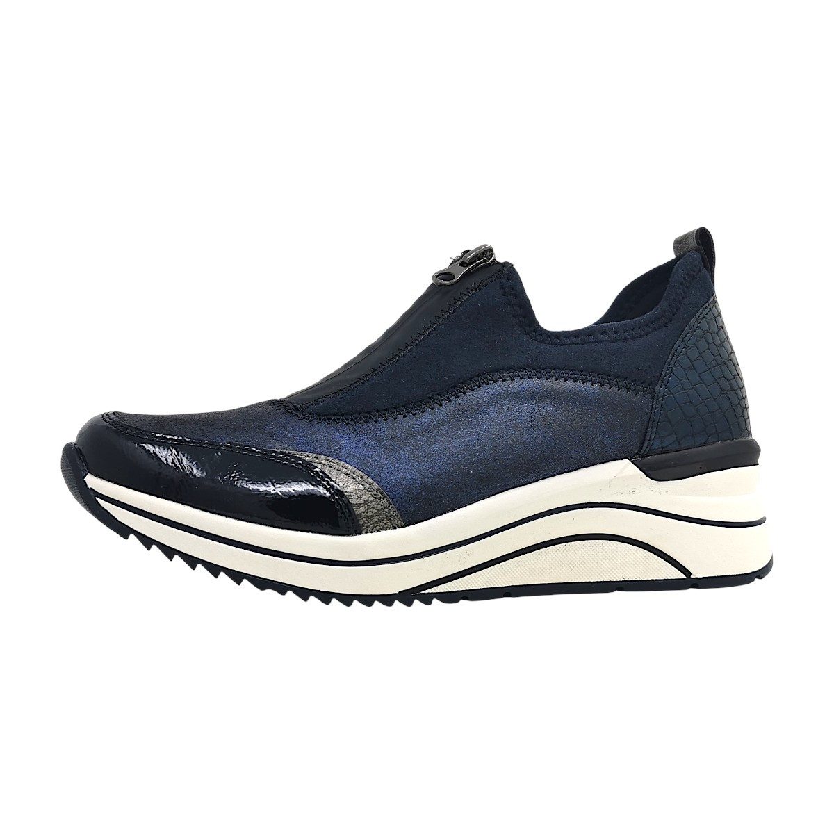 Remonte sportlicher Schnürer Slip-On Sneaker günstig online kaufen