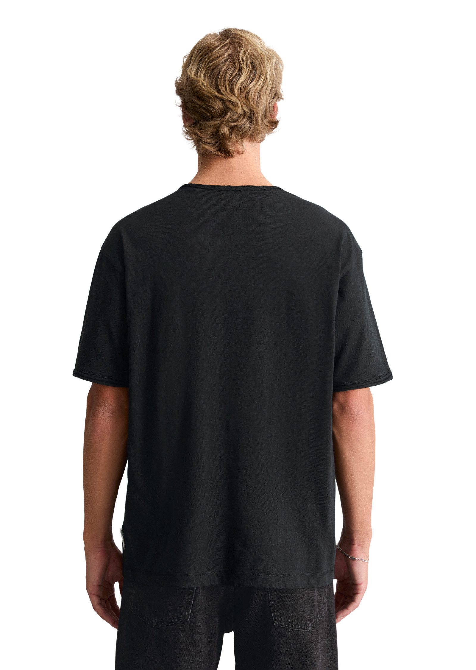 Marc O'Polo DENIM T-Shirt aus weichem Slub-Jersey