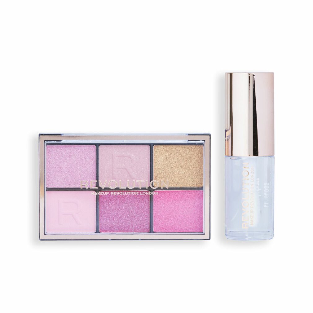 Revolution Make-up Set Mini Soft Glam Heroes Eye & Lip Geschenkset