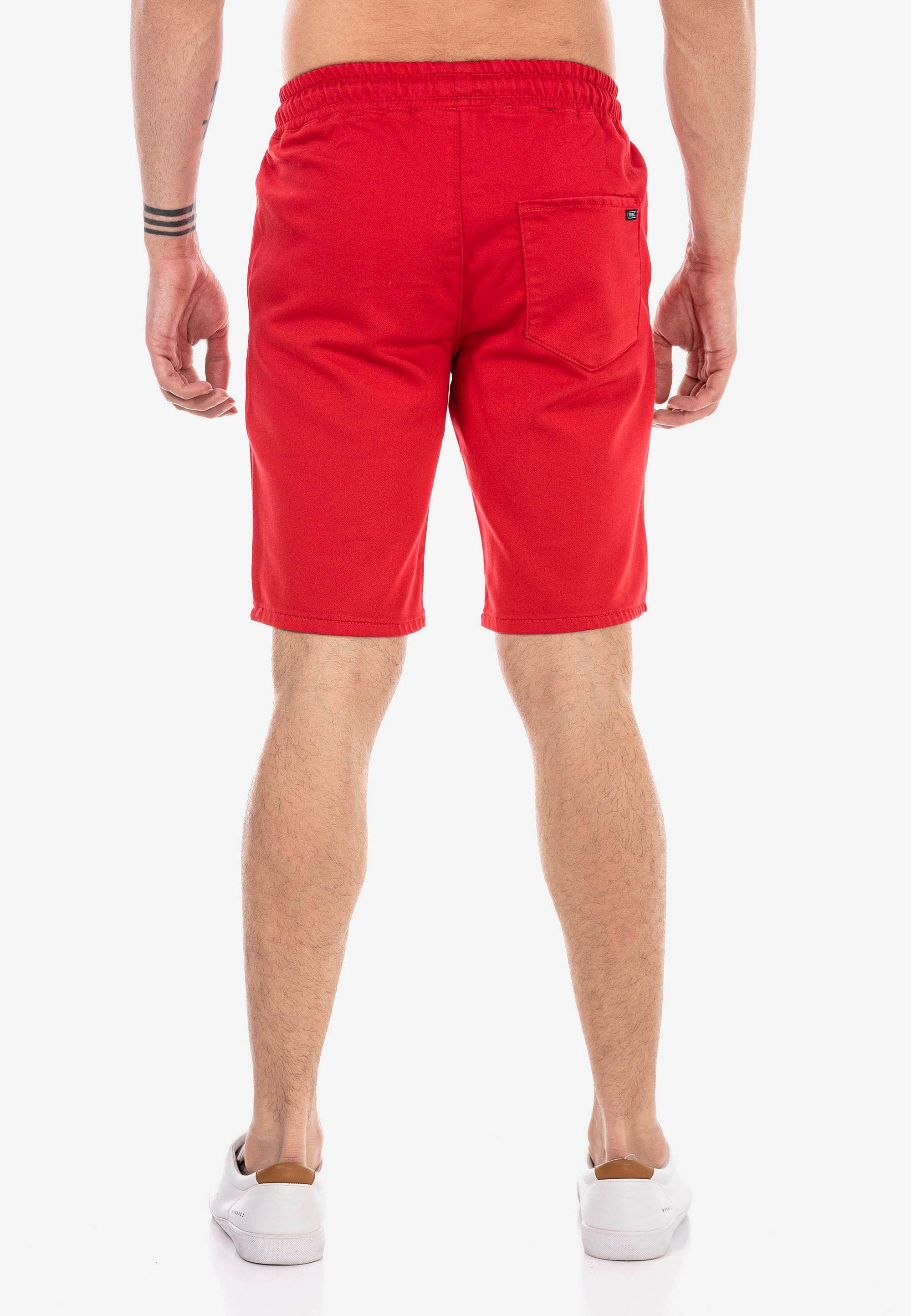 praktischem rot Hastings mit Kordelzug Shorts RedBridge