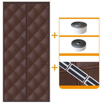 Türvorhang Türvorhang-Magnetischer Wärmeschutzvorhang, Sarfly, (1 St), Selbstschließend, kein Bohren Erforderlich, Einfach zu Verkleben