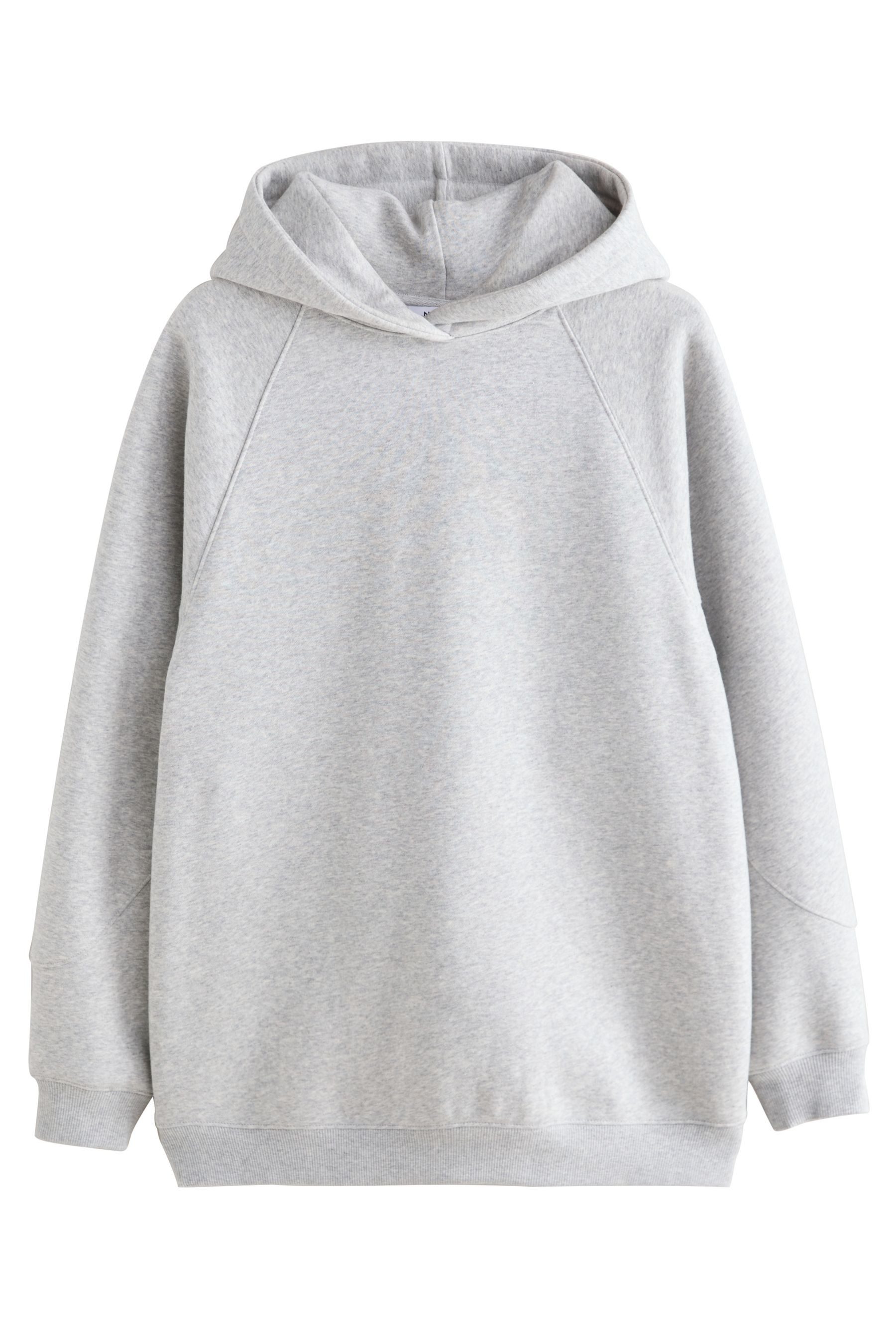 Next Kapuzenpullover Langes Oversized Relaxed Fit Hoodie mit Ziernähten (1-tlg)