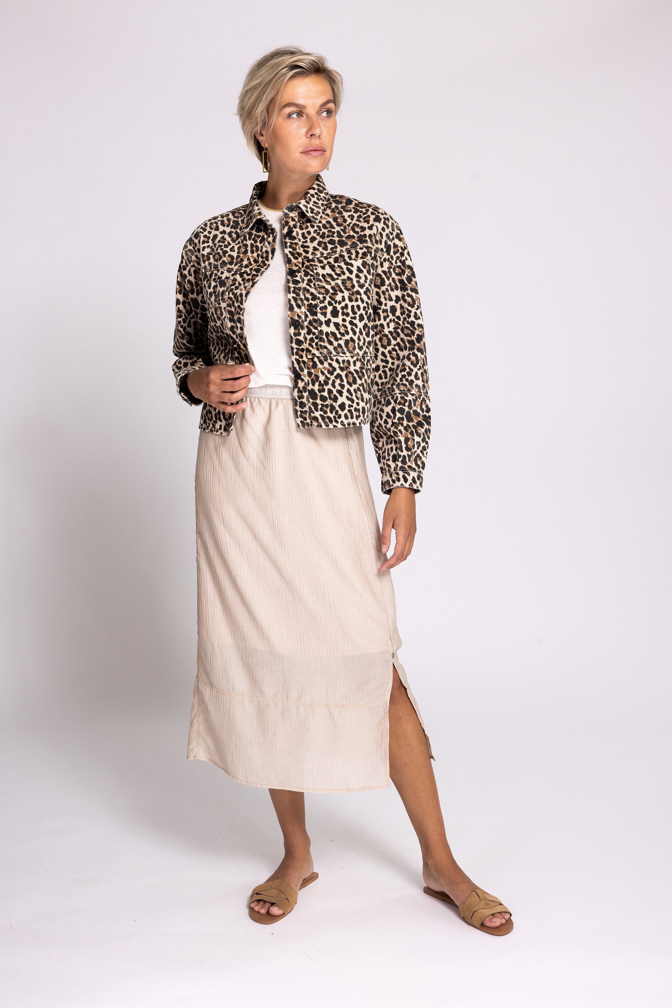 Zhrill Blouson ZHLOUIE mit Animal-Print günstig online kaufen