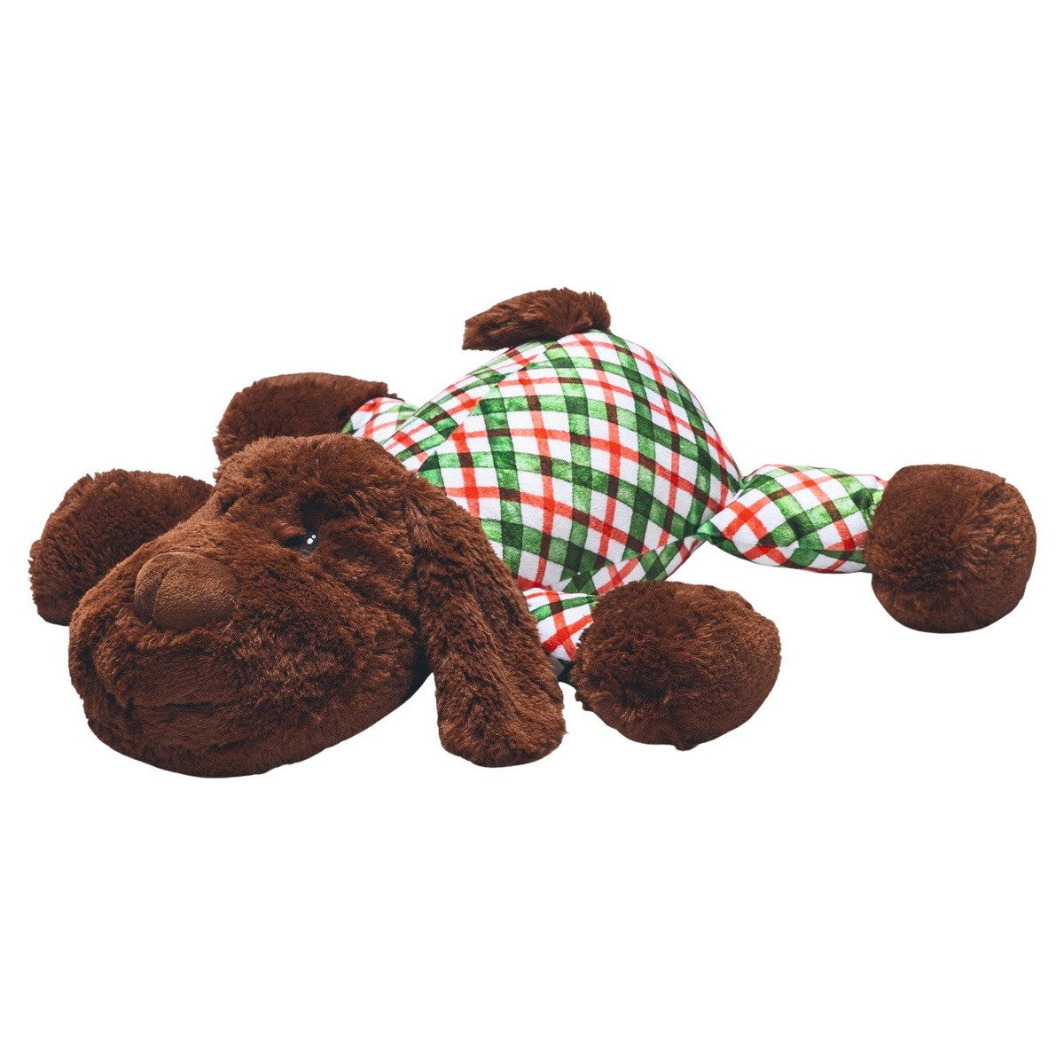Beeztees Tierkuscheltier Hundespielzeug Weihnachts XL Kuscheltier Arrow aus Plüsch braun von Beeztees