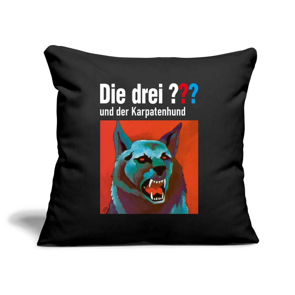 Spreadshirt Kissenbezug Die Drei Fragezeichen Und Der Karpatenhund Kissenbe günstig online kaufen