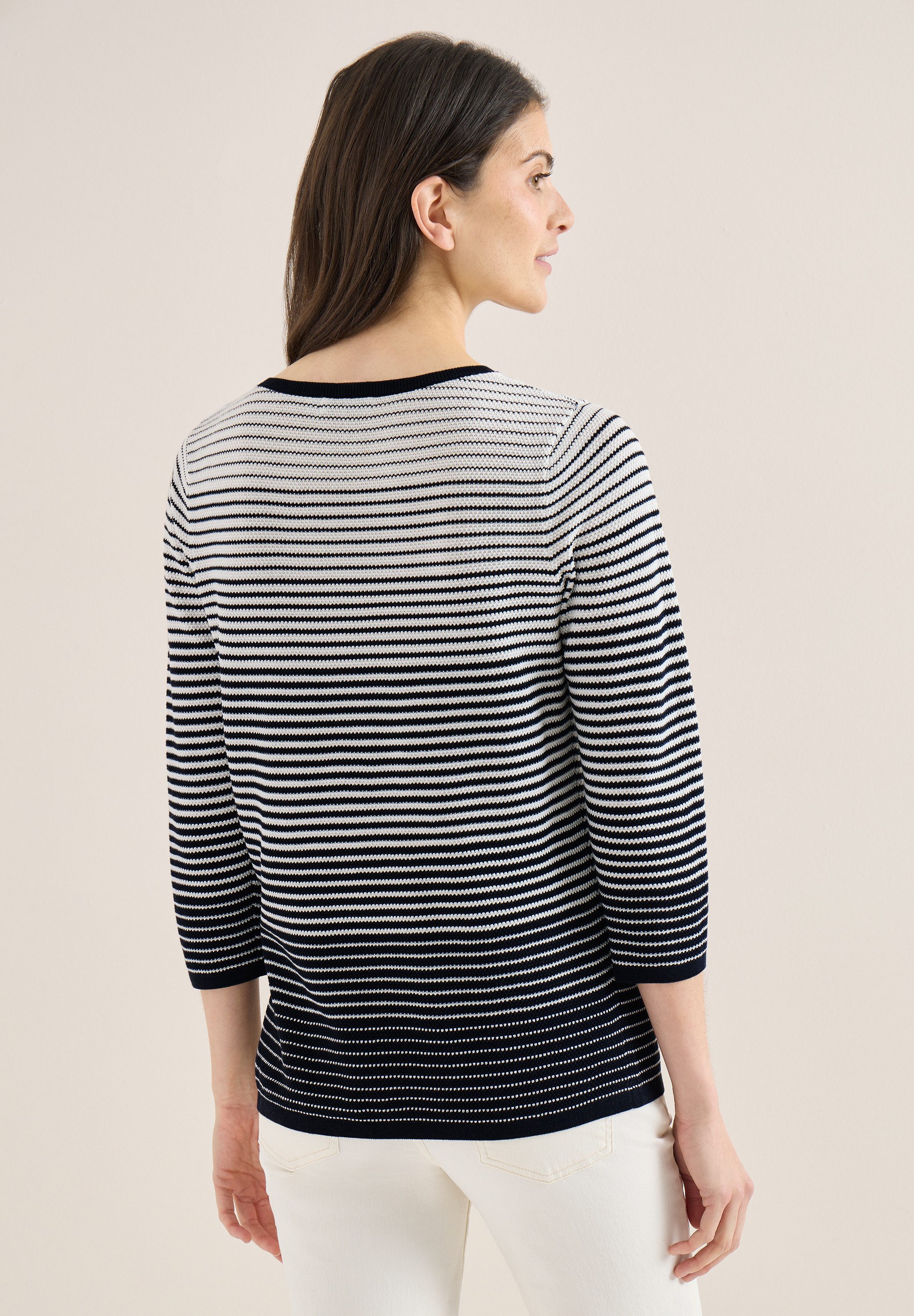 CECIL Strickpullover im soften Baumwoll-Mix