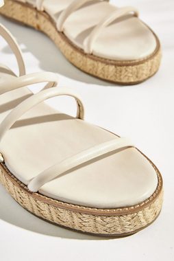 Next Forever Comfort Flatform-Sandalen in Flechtoptik Keilsandalette (1-tlg)