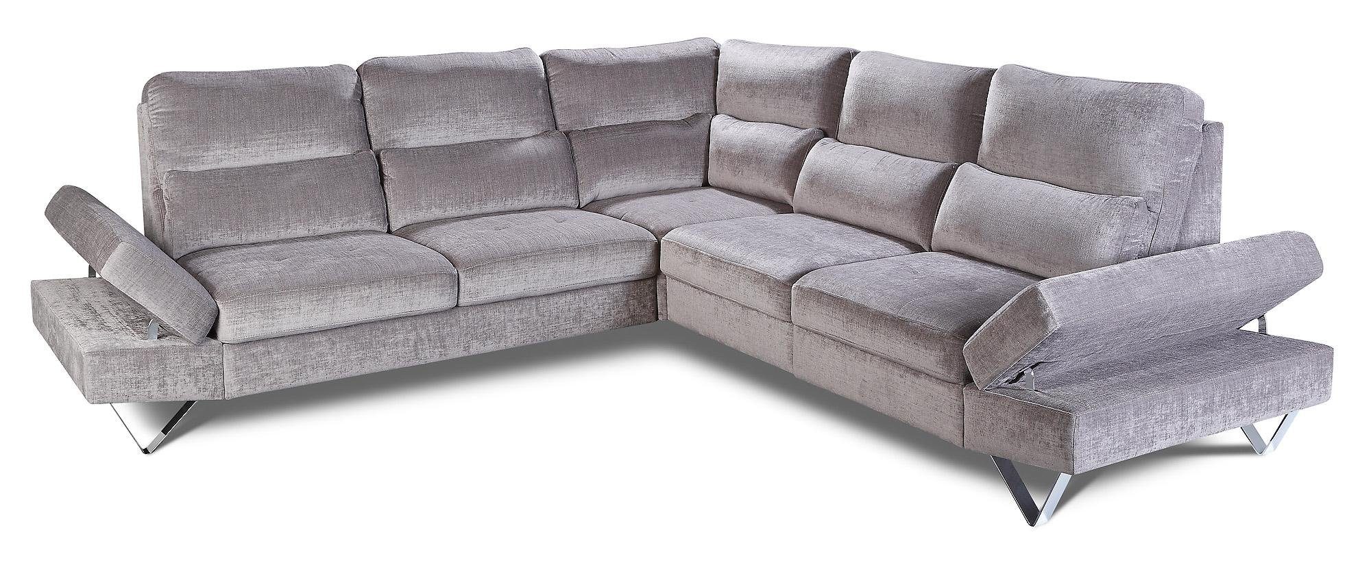 JVmoebel Ecksofa, Ecksofa Relax Polster Couchen Multifunktions Verstellbare Couch