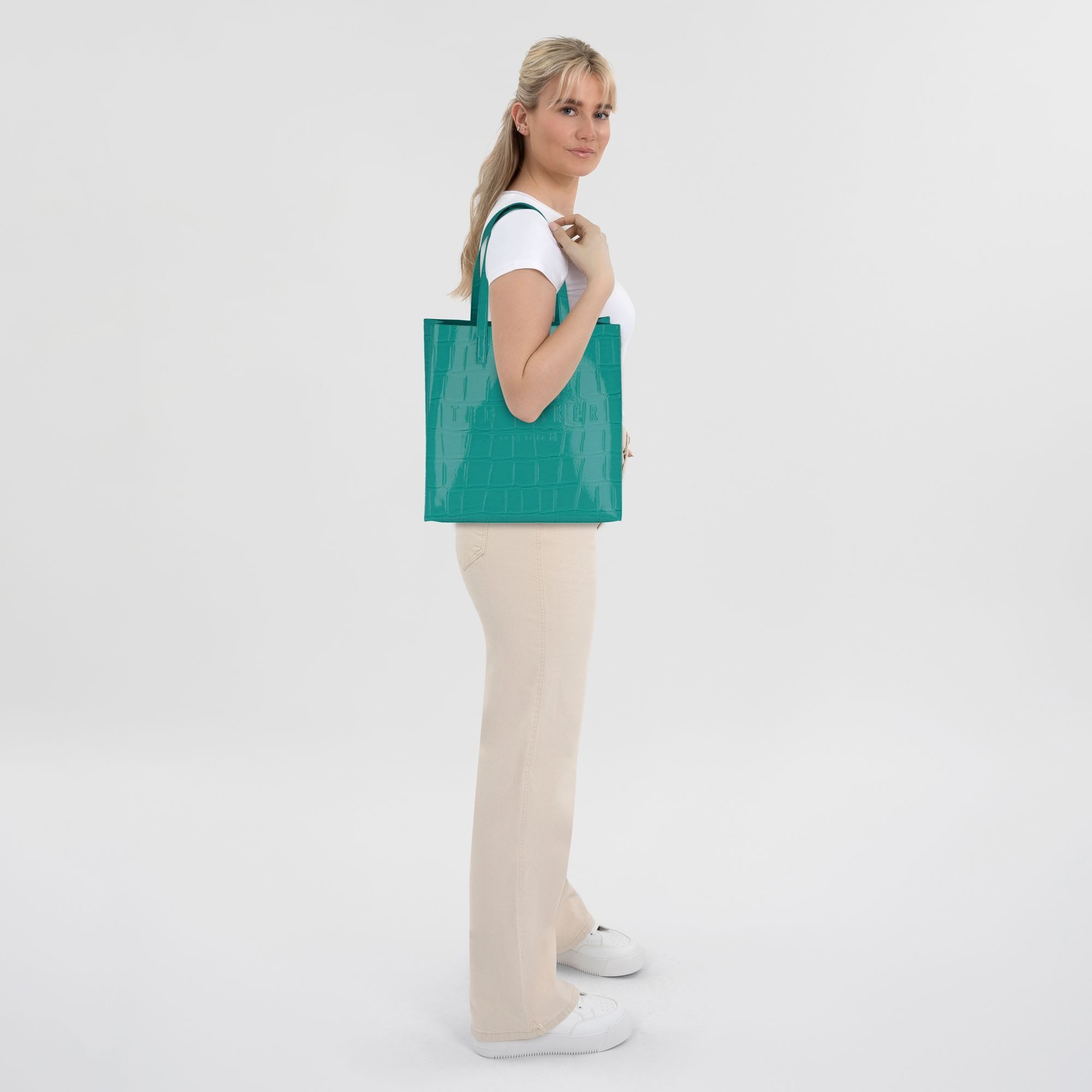 Ted Baker Henkeltasche Croccon, Polyamid günstig online kaufen